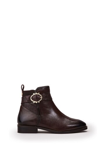 mode de pelle ankle boots