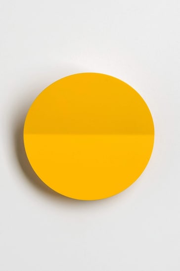 Houseof. Yellow Round Diffuser Wall Light