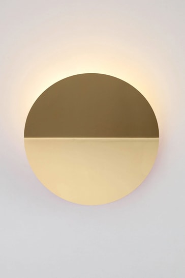 Houseof. Brass Round Diffuser Wall Light