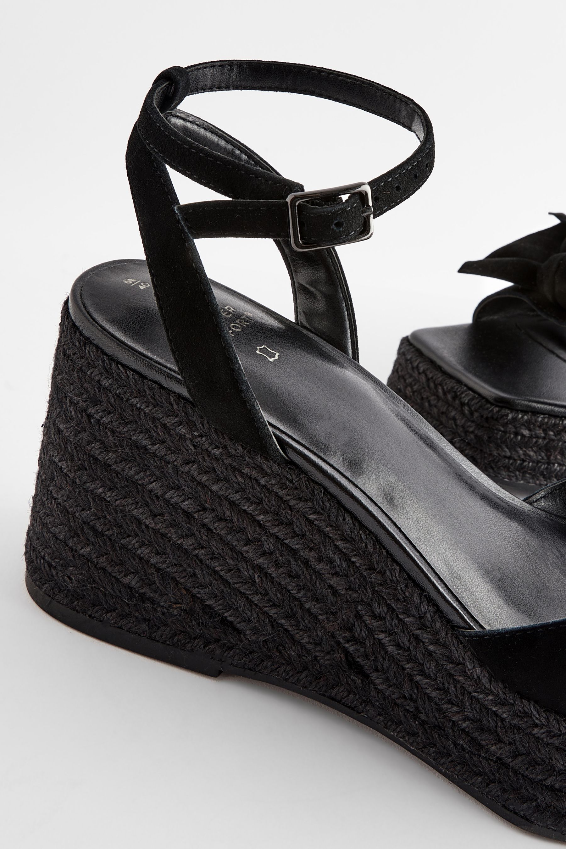 Black wedge shoes next shop