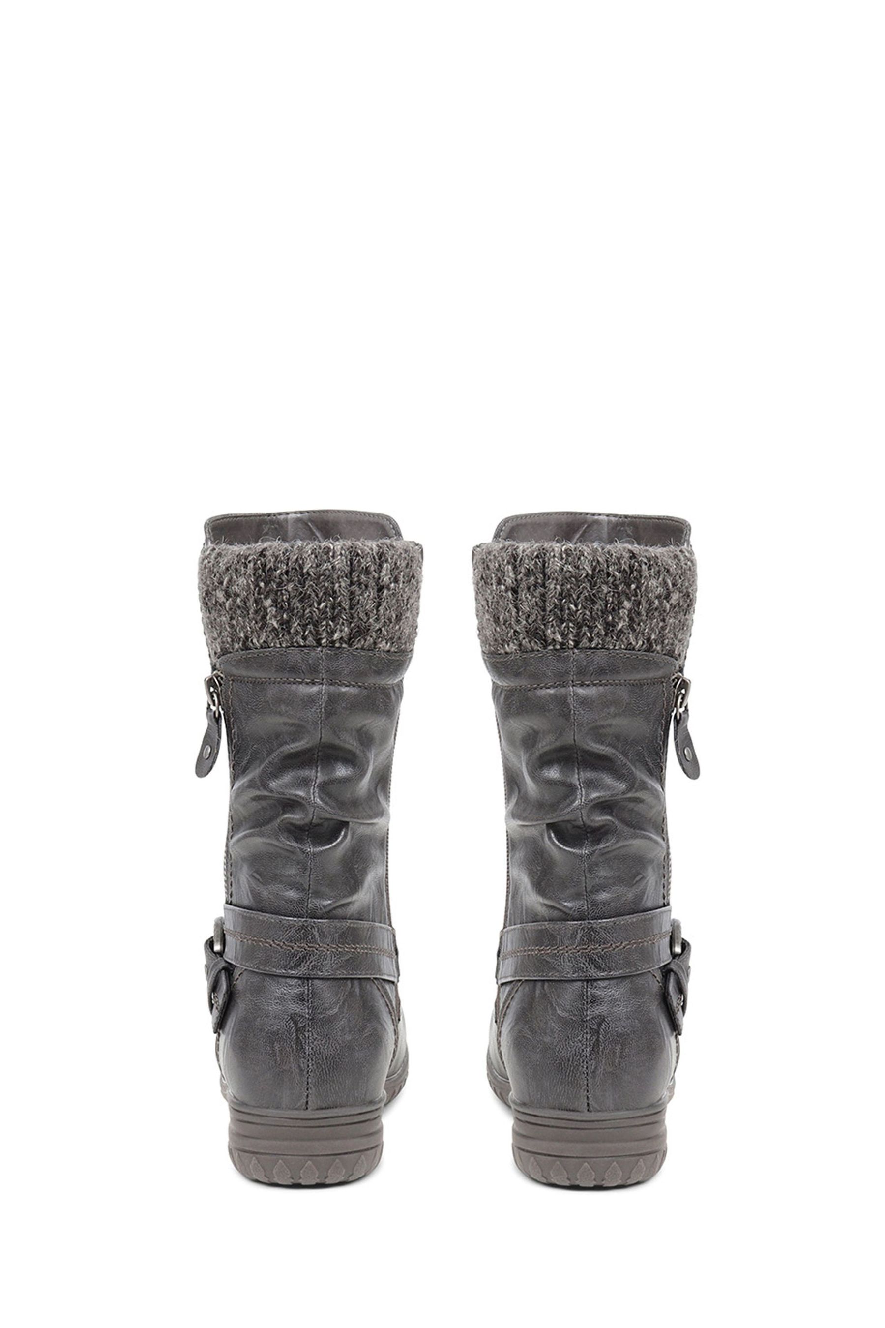 Buy Pavers Grey Slouch Calf Boots from the Next UK online shop