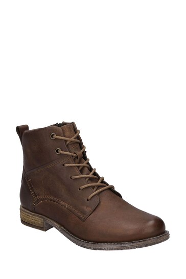 Josef Seibel Sienna 95 Brown Ankle Boots