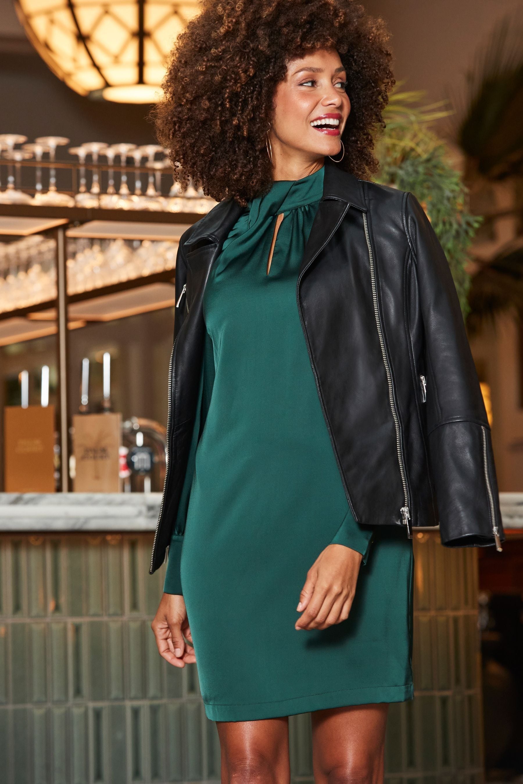 Longline biker jacket uk hot sale