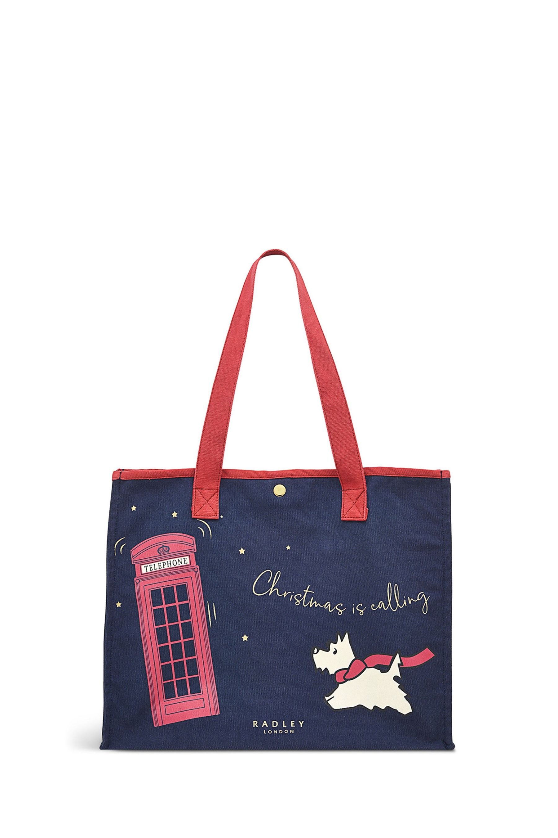 Radley canvas tote bag outlet sale