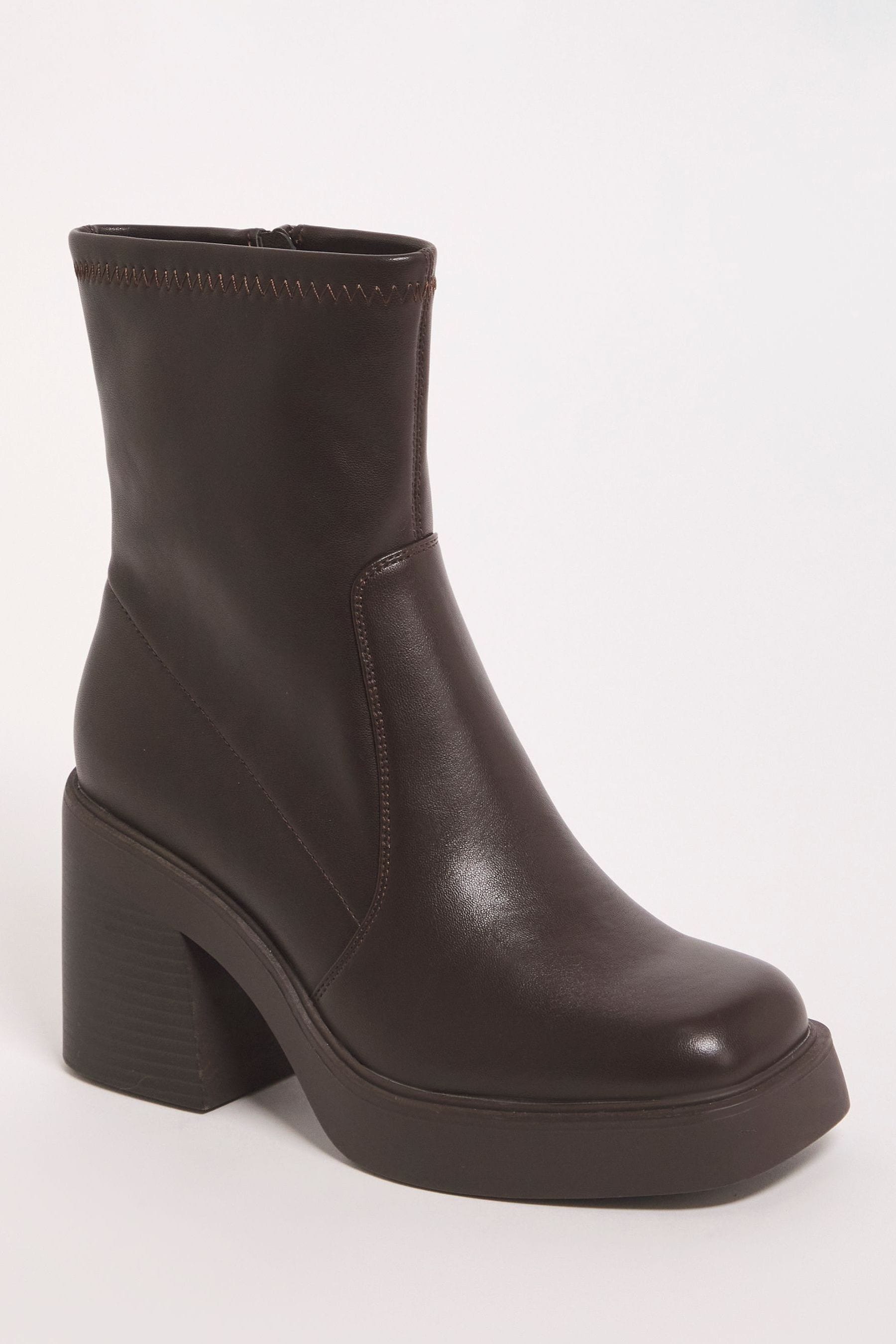 Simply be wide fit ankle boots top