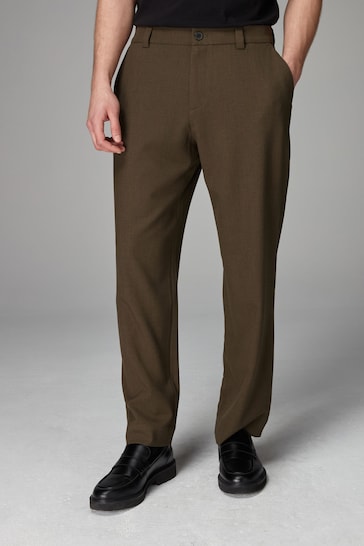 Green EDIT Relaxed Twill Trousers