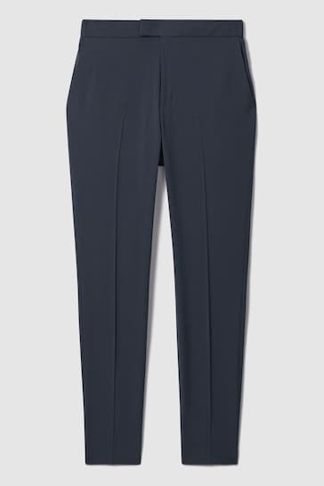 Reiss Airforce Blue Found Relaxed Drawstring Trousers
