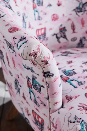 Cath Kidston Cowgirl Pink Chair Rodeo