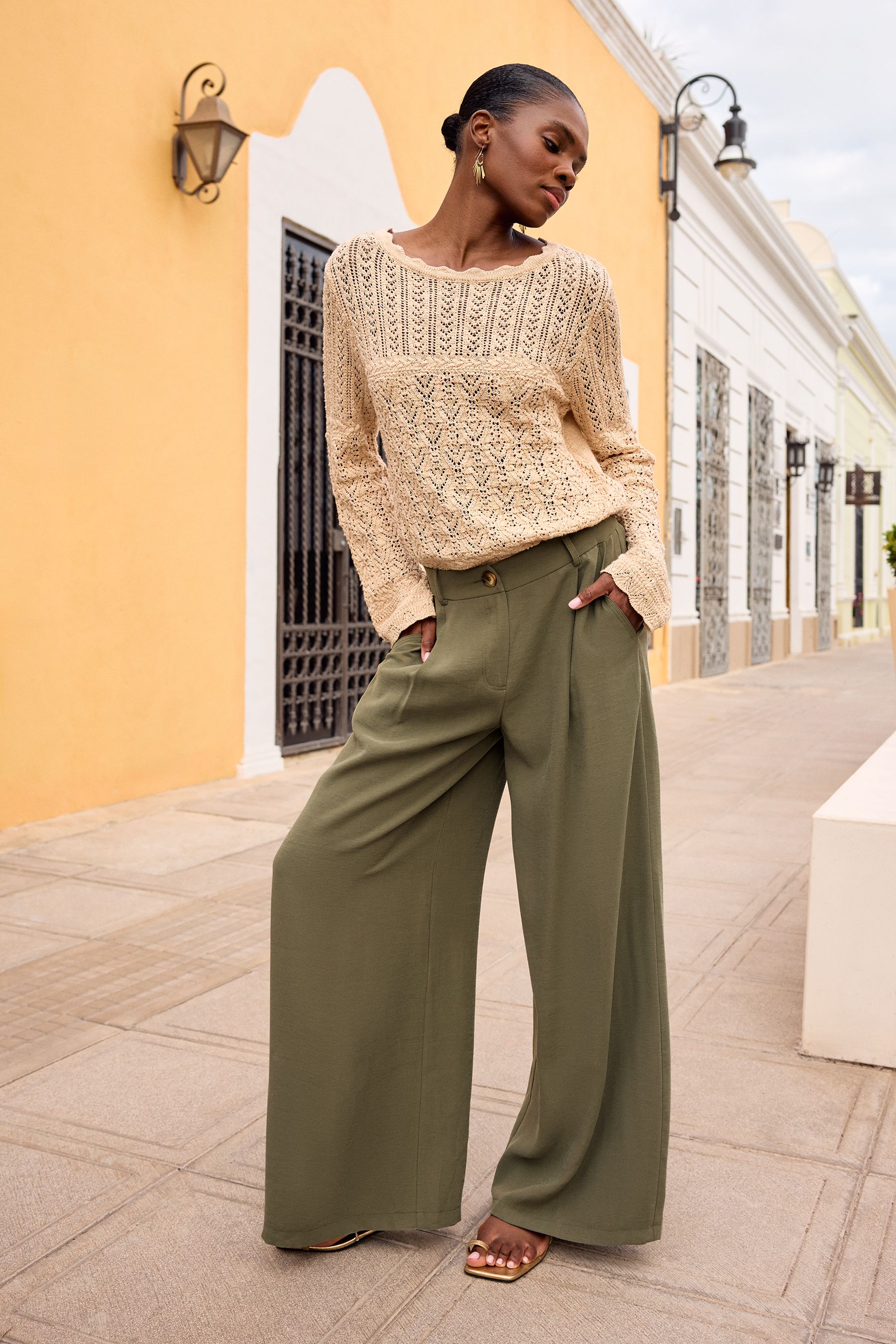 Gold metallic jumper online