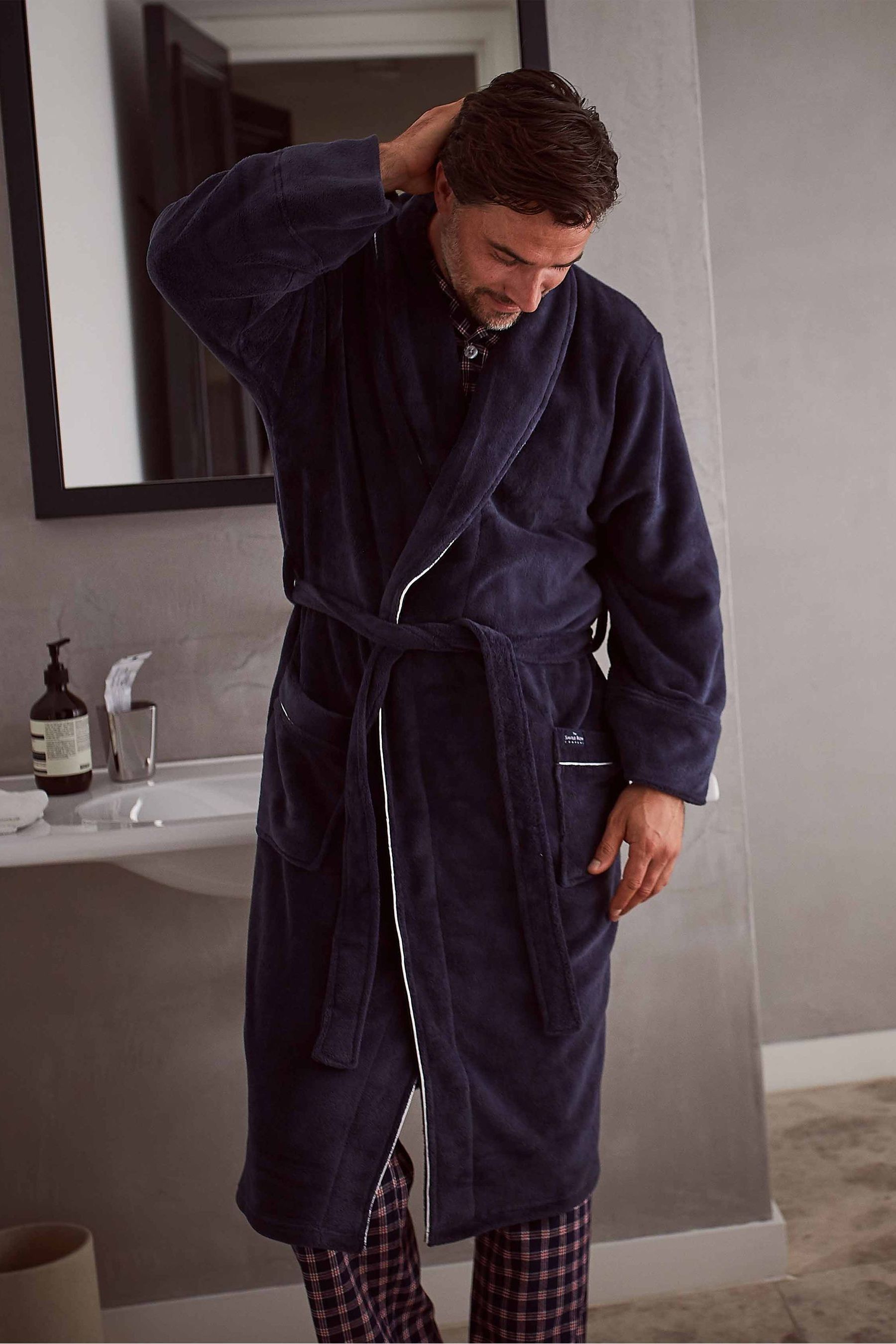 Savile row dressing gown discount