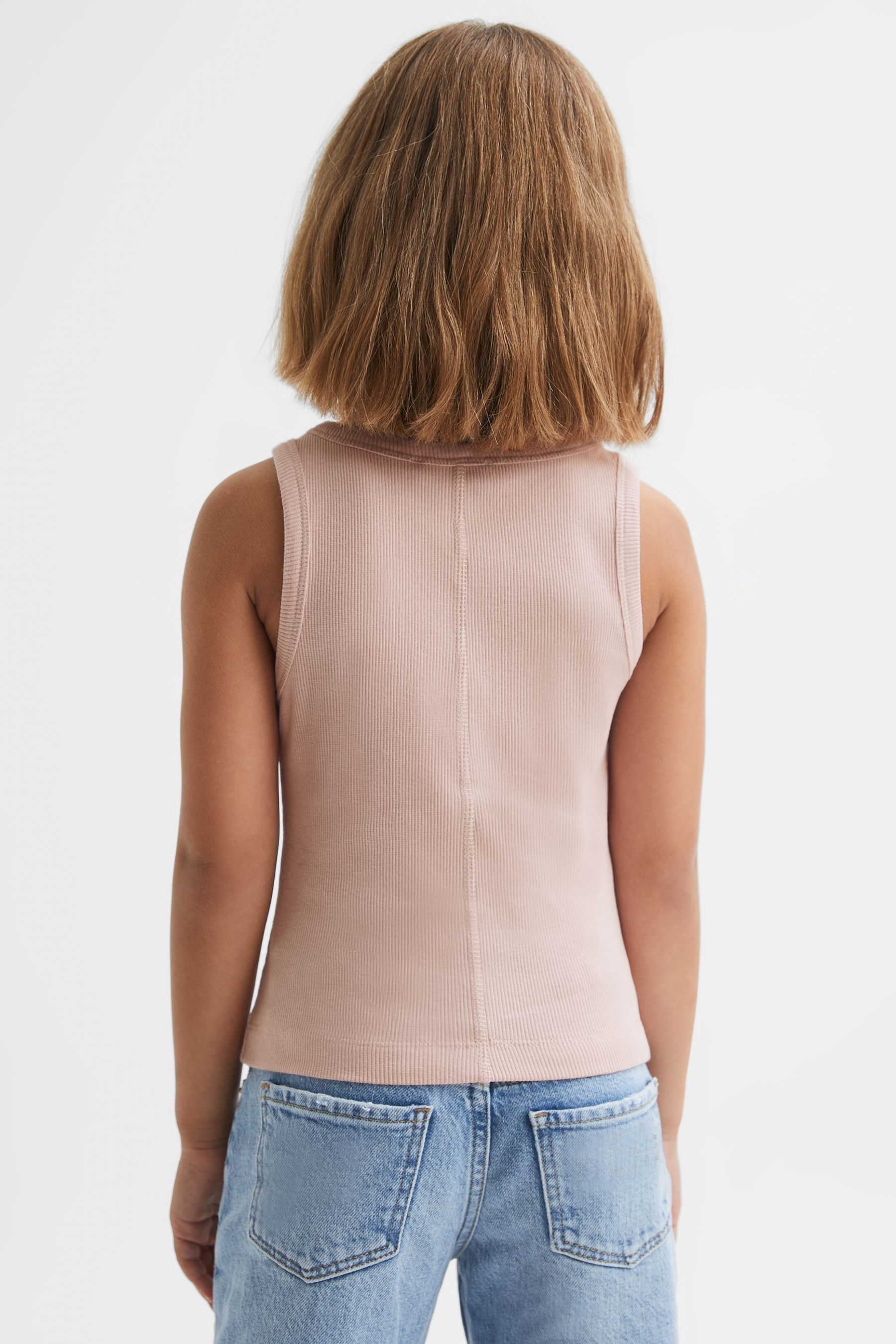 Pale pink vest hotsell
