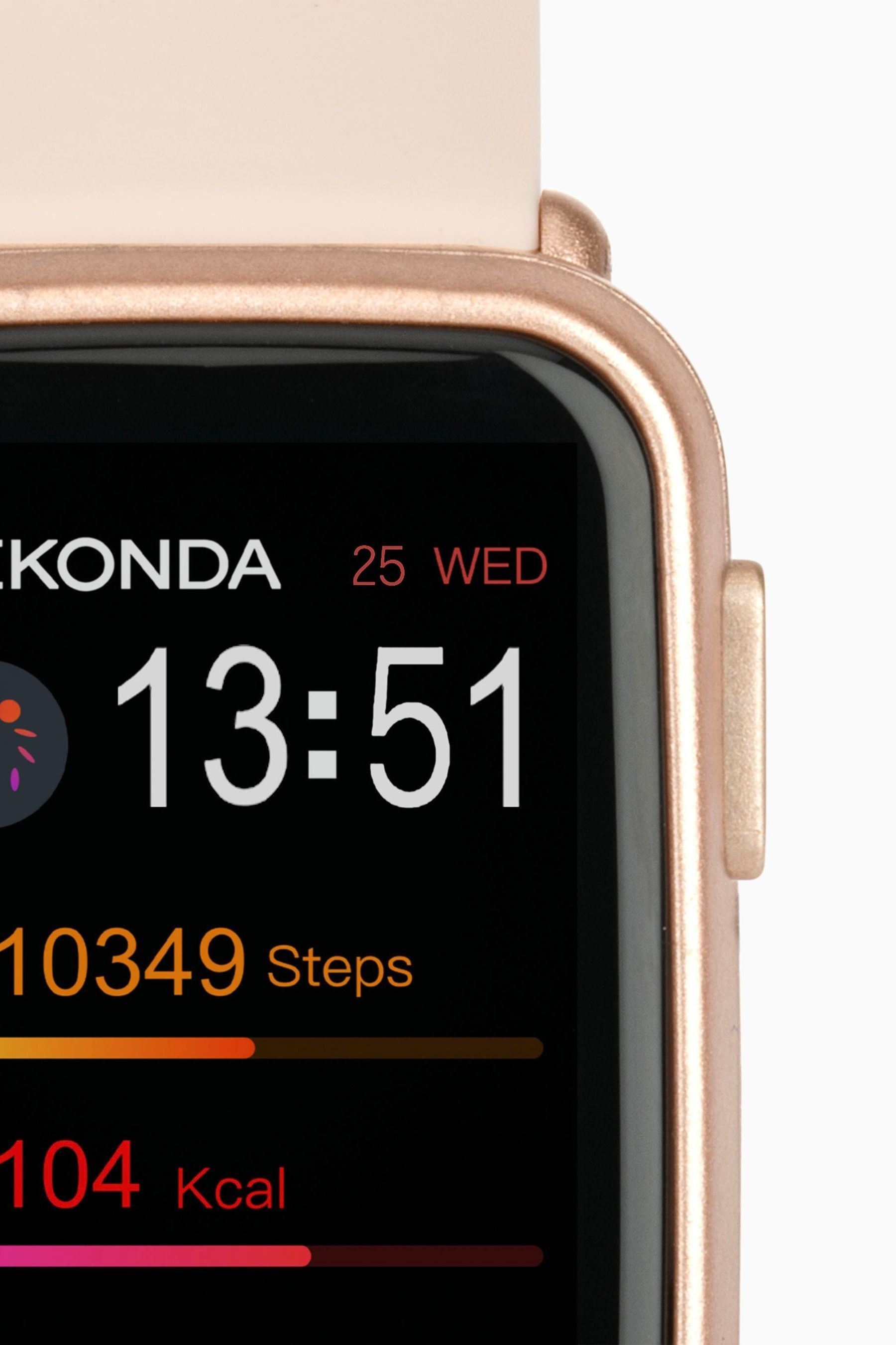 Pink gold smartwatch online