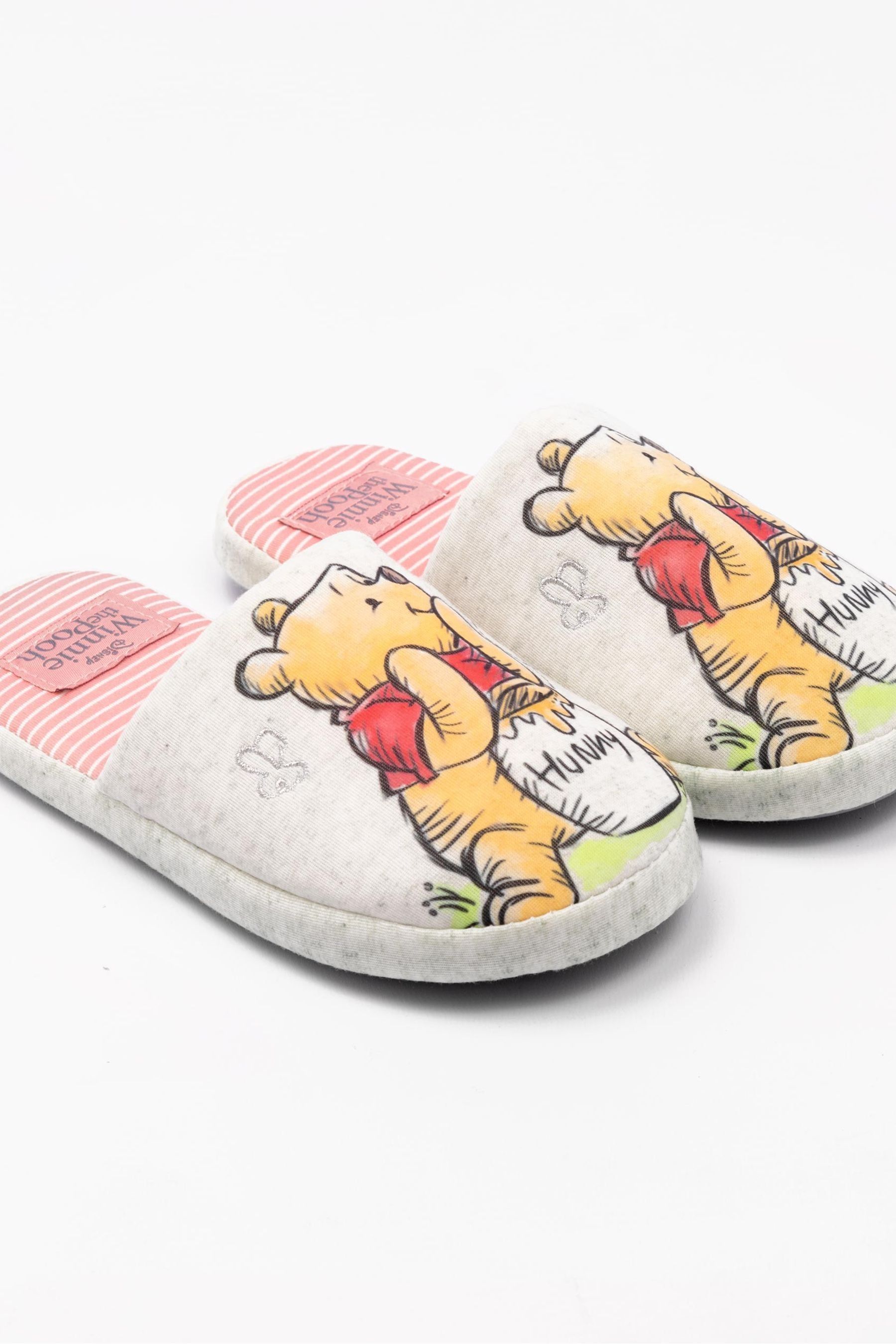 Buy Vanilla Underground Ecru Winnie the Pooh Womens Mule Slippers