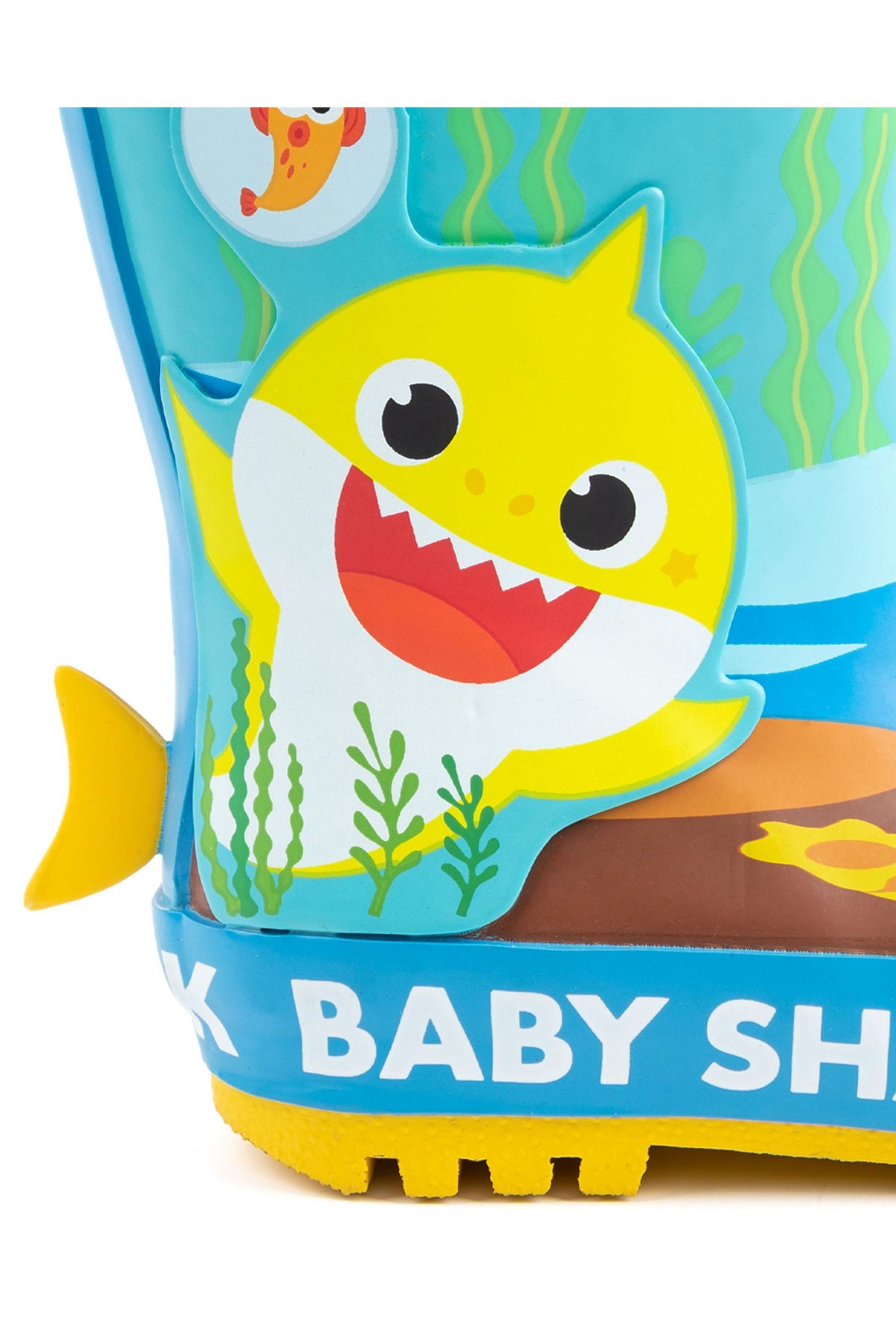 Buy Vanilla Underground Blue Baby Shark Kids Character Wellies from the Next UK online shop