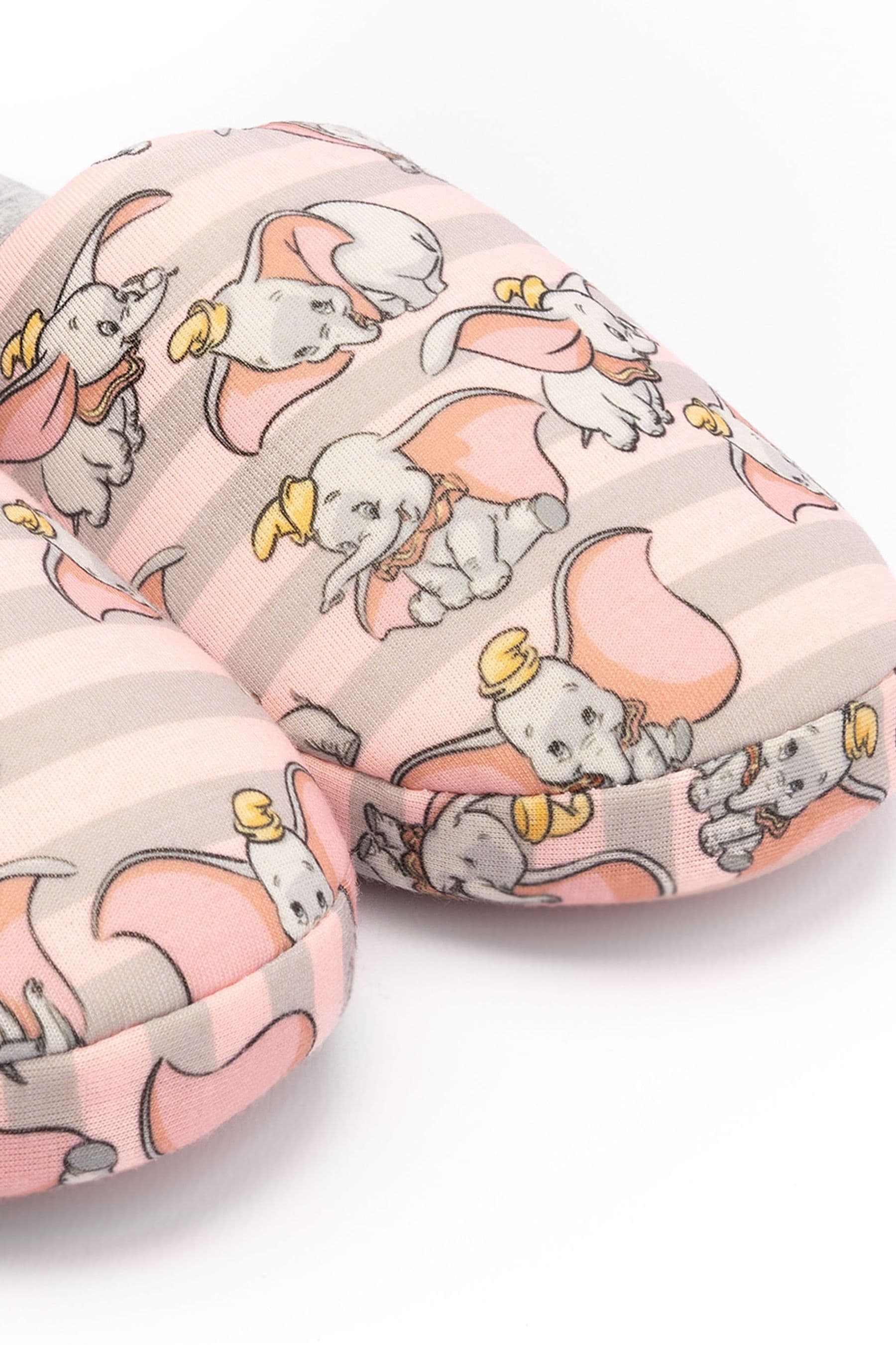 Vanilla Underground Grey Dumbo Womens Mule Slippers