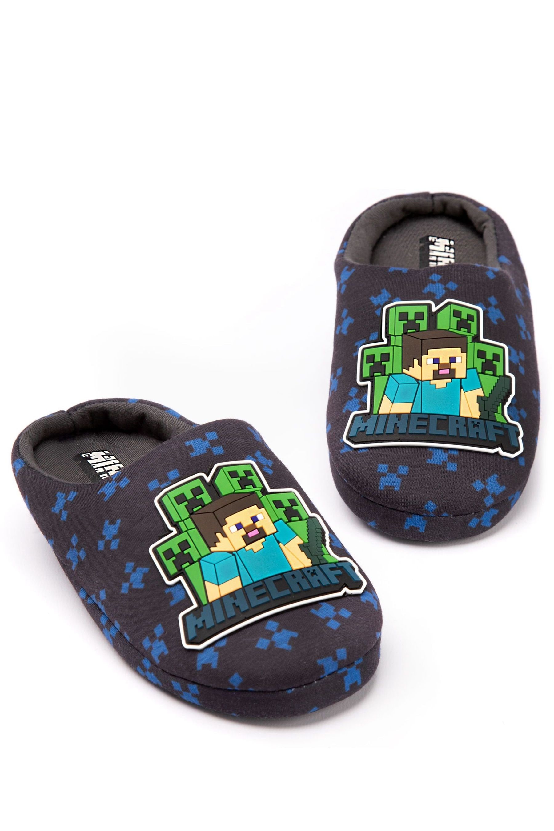 Minecraft slippers for hotsell boys
