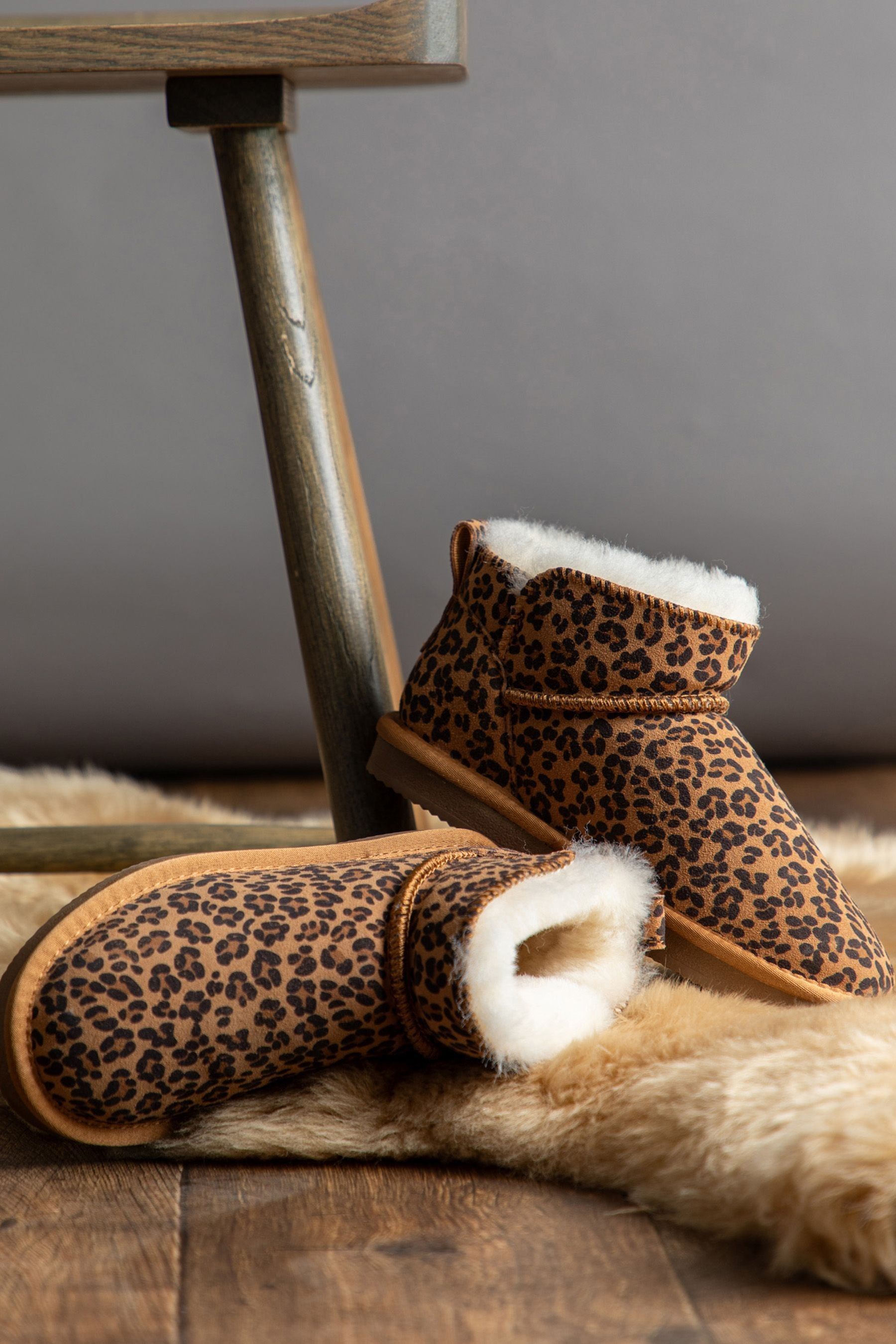 Womens sheepskin bootie slippers cheap