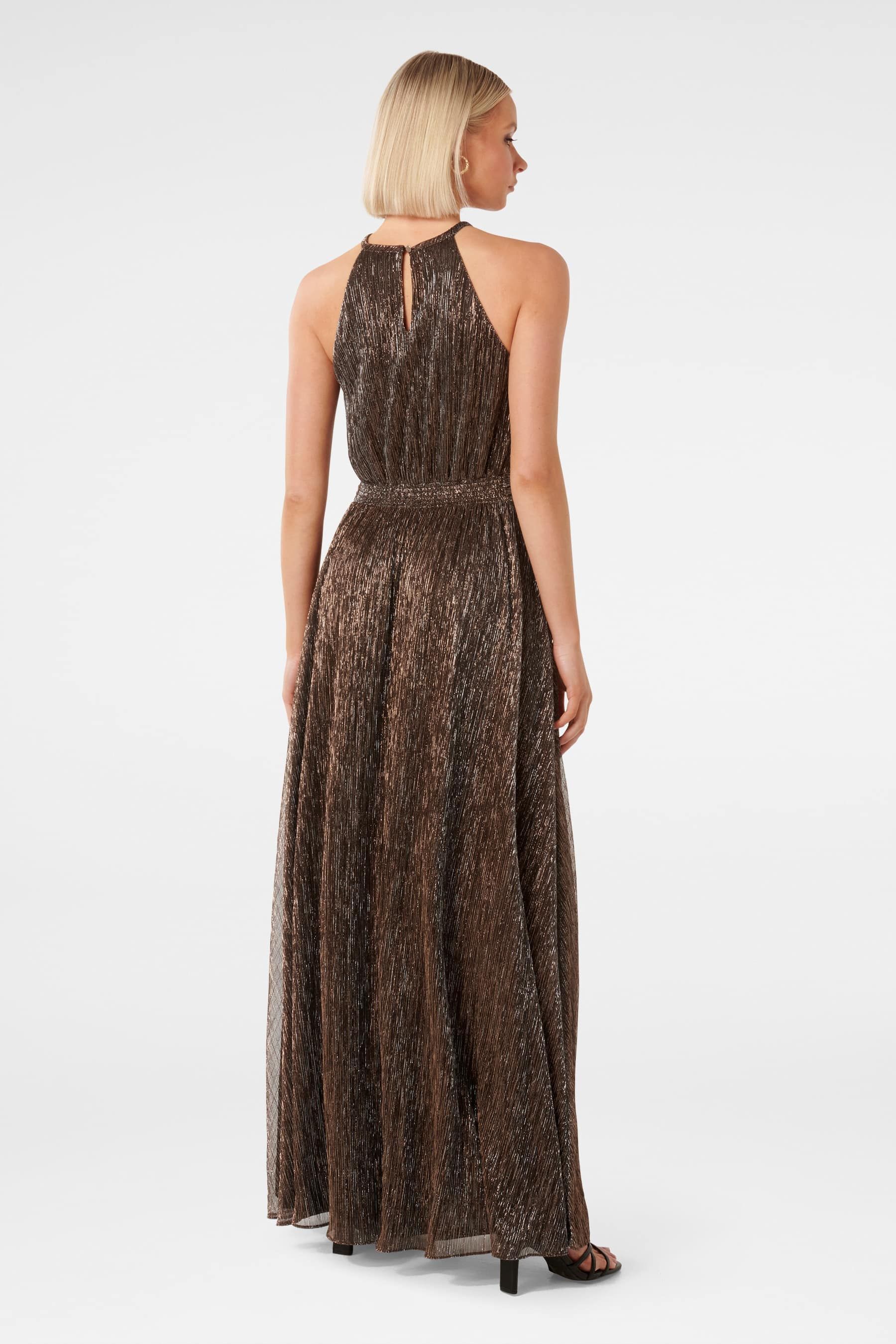 Lipsy sequin halter maxi dress discount