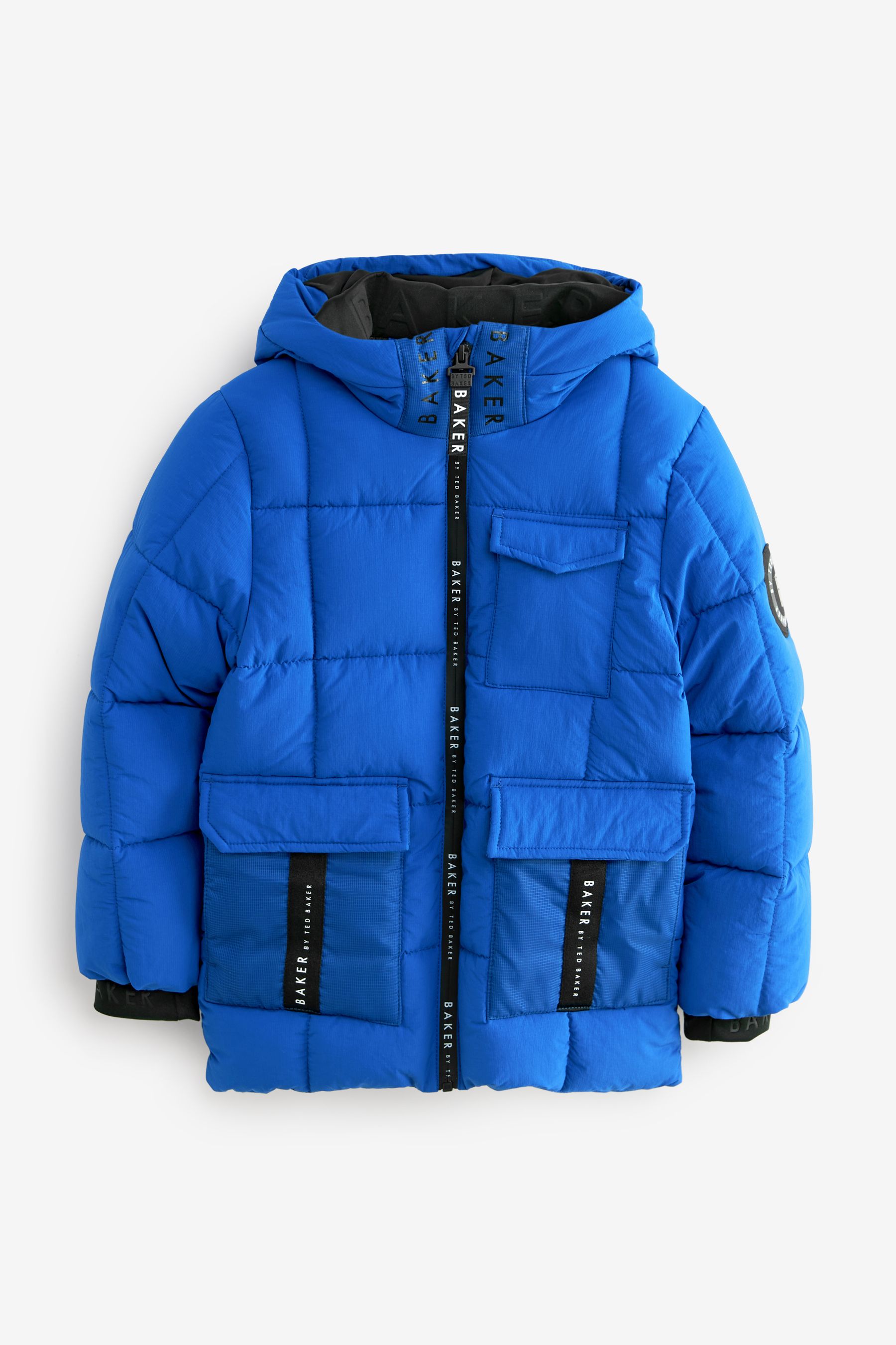 Blue ted baker coat keeping faith 2025