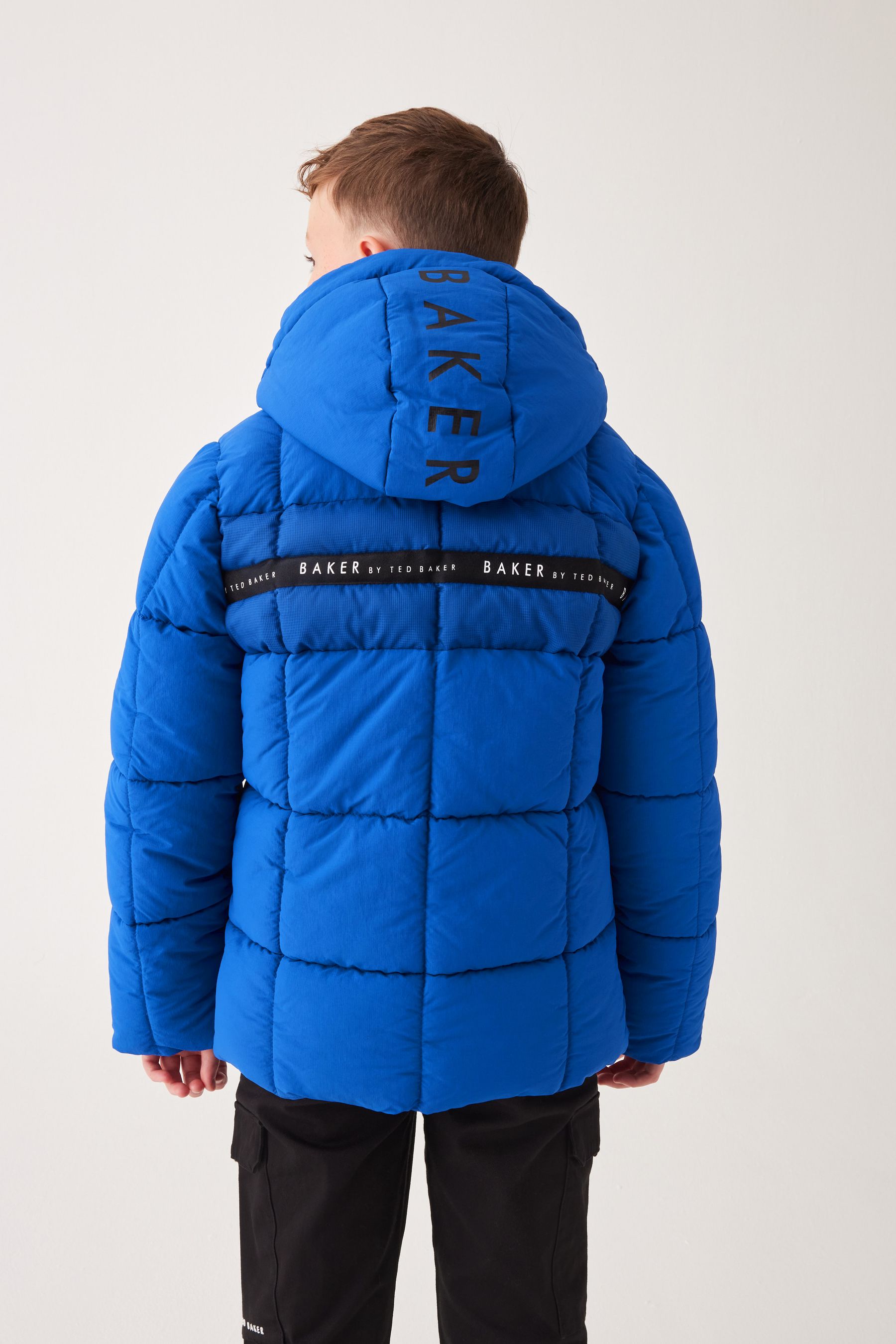 Bright blue ted baker coat cheap