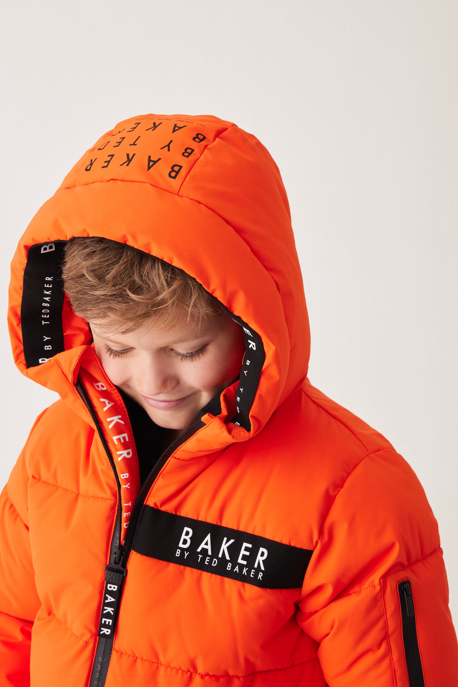 Buy Baker by Ted Baker Shower Resistant Longline Padded Coat from the Next UK online shop