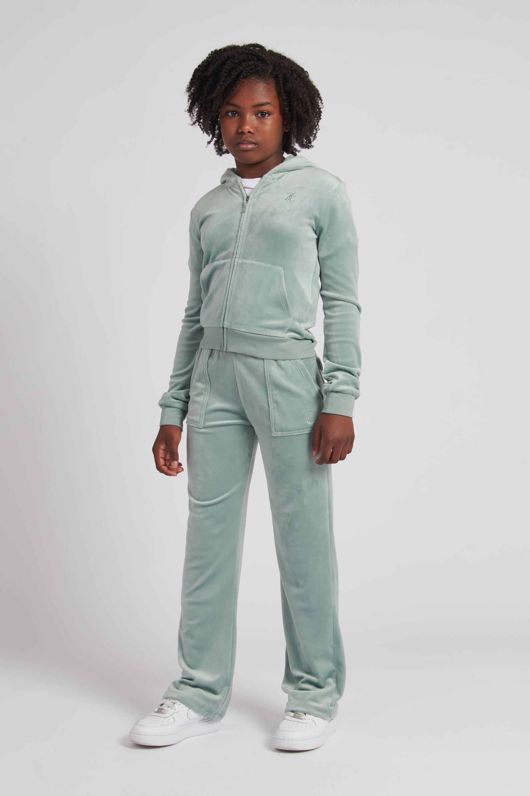 Green top juicy tracksuit