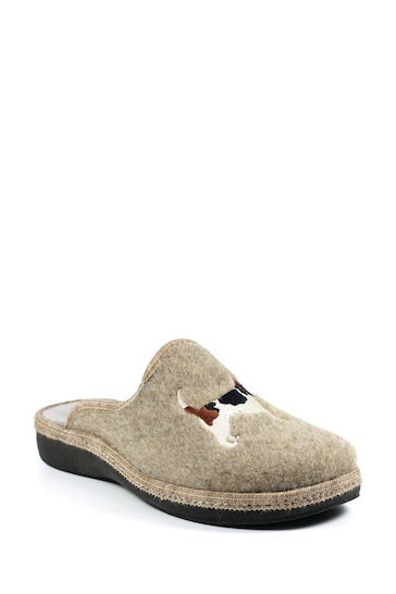 Lazy Dogz Green Perrito Mules Slippers