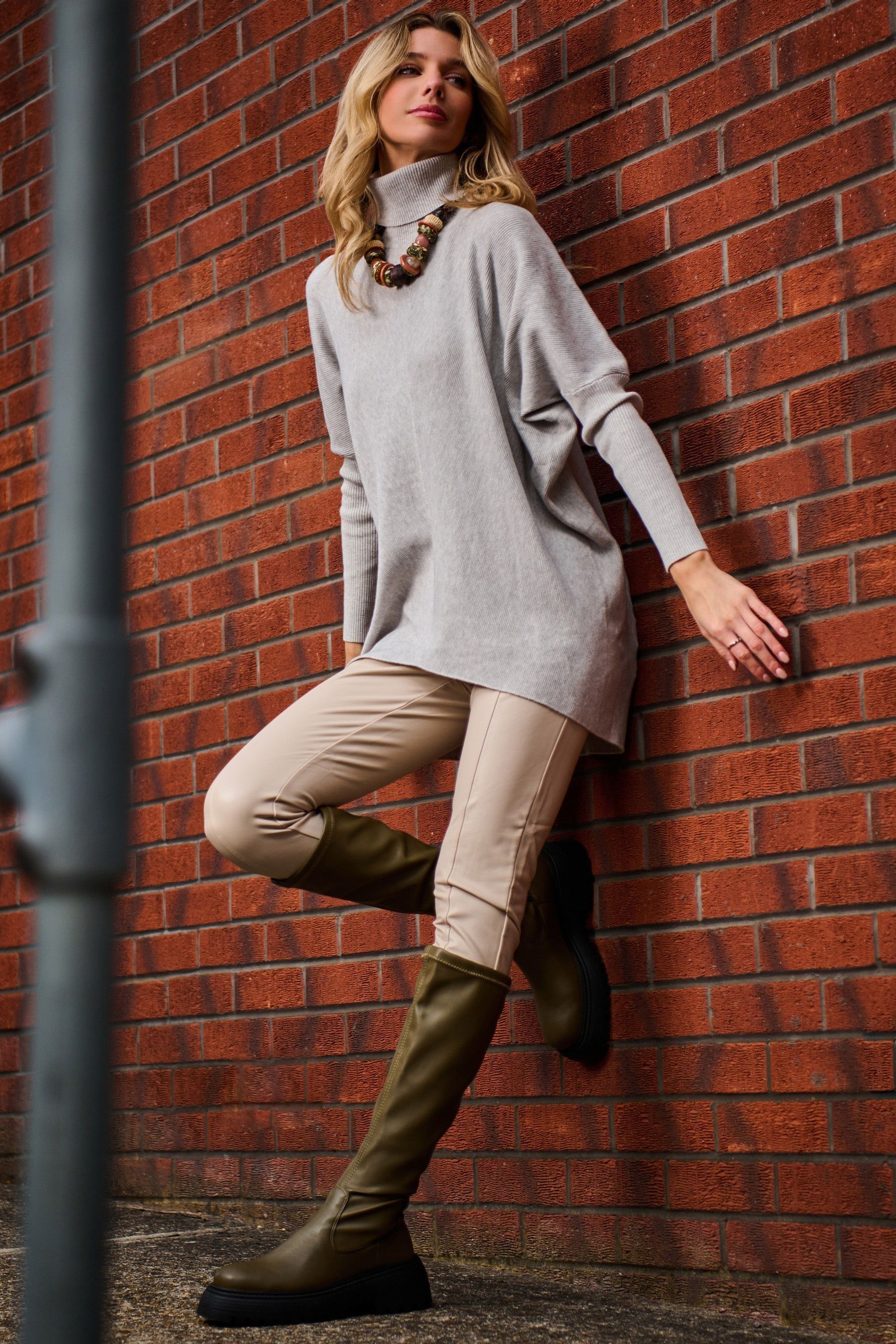 Fine knit batwing outlet jumper