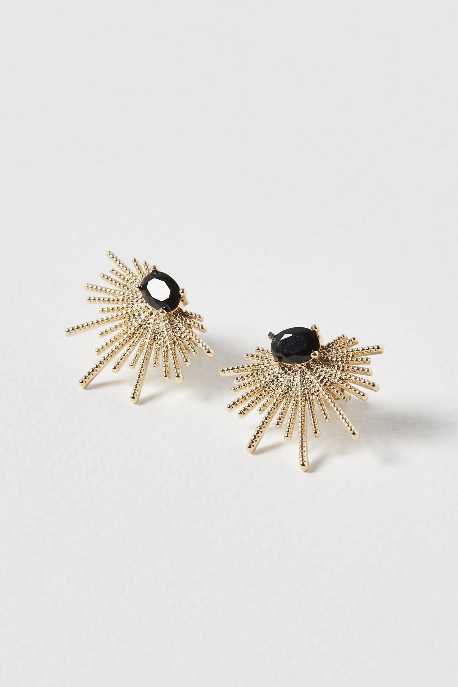Twisted hot sale barbell earring
