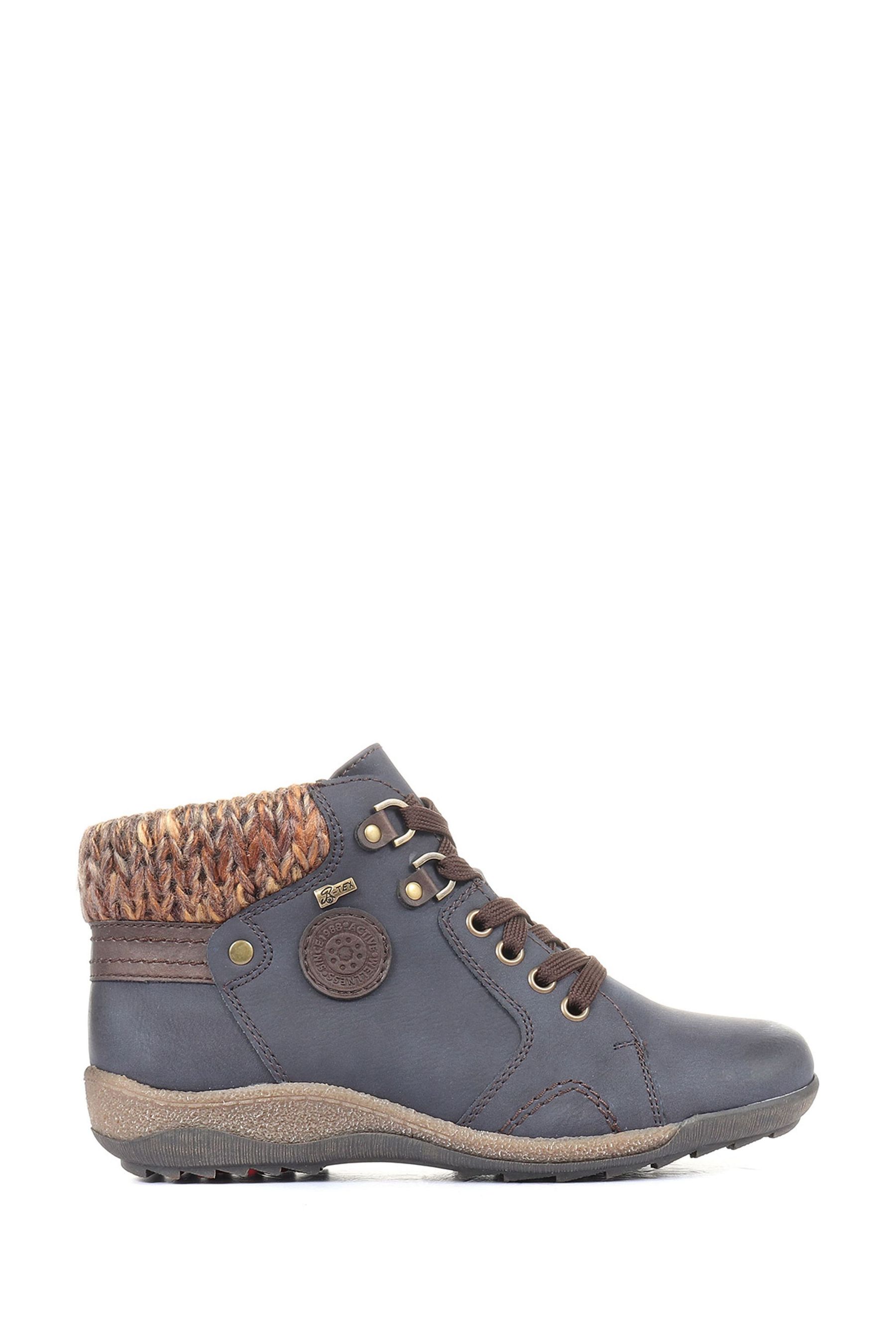 Pavers knitted 2024 cuff ankle boot