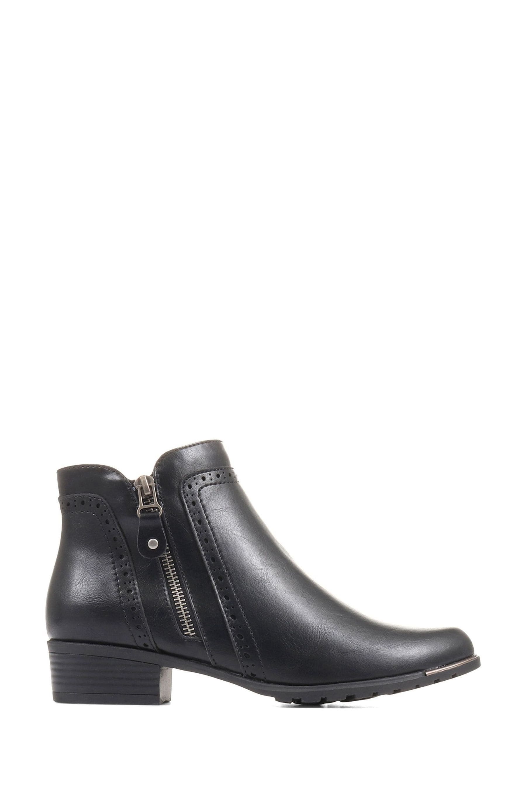 Pavers knitted sales cuff ankle boot