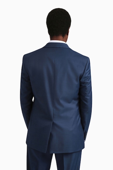 Ted Baker Tailoring Blue Tai Slim Fit Semi Plain Jacket