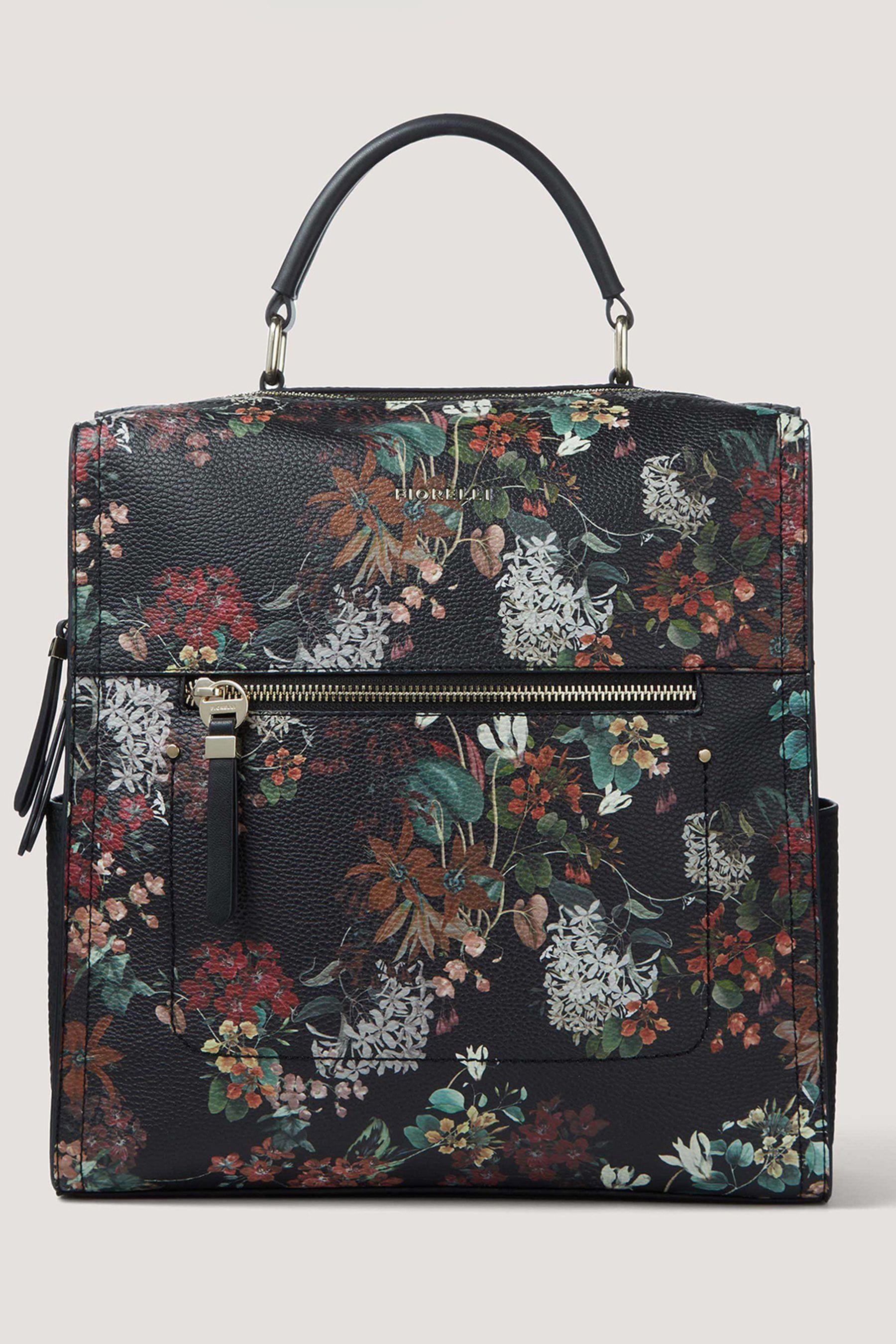 Fiorelli black backpack clearance