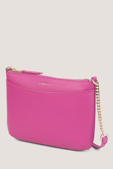 Fiorelli Pink Astrid Crossbody Plain Bag