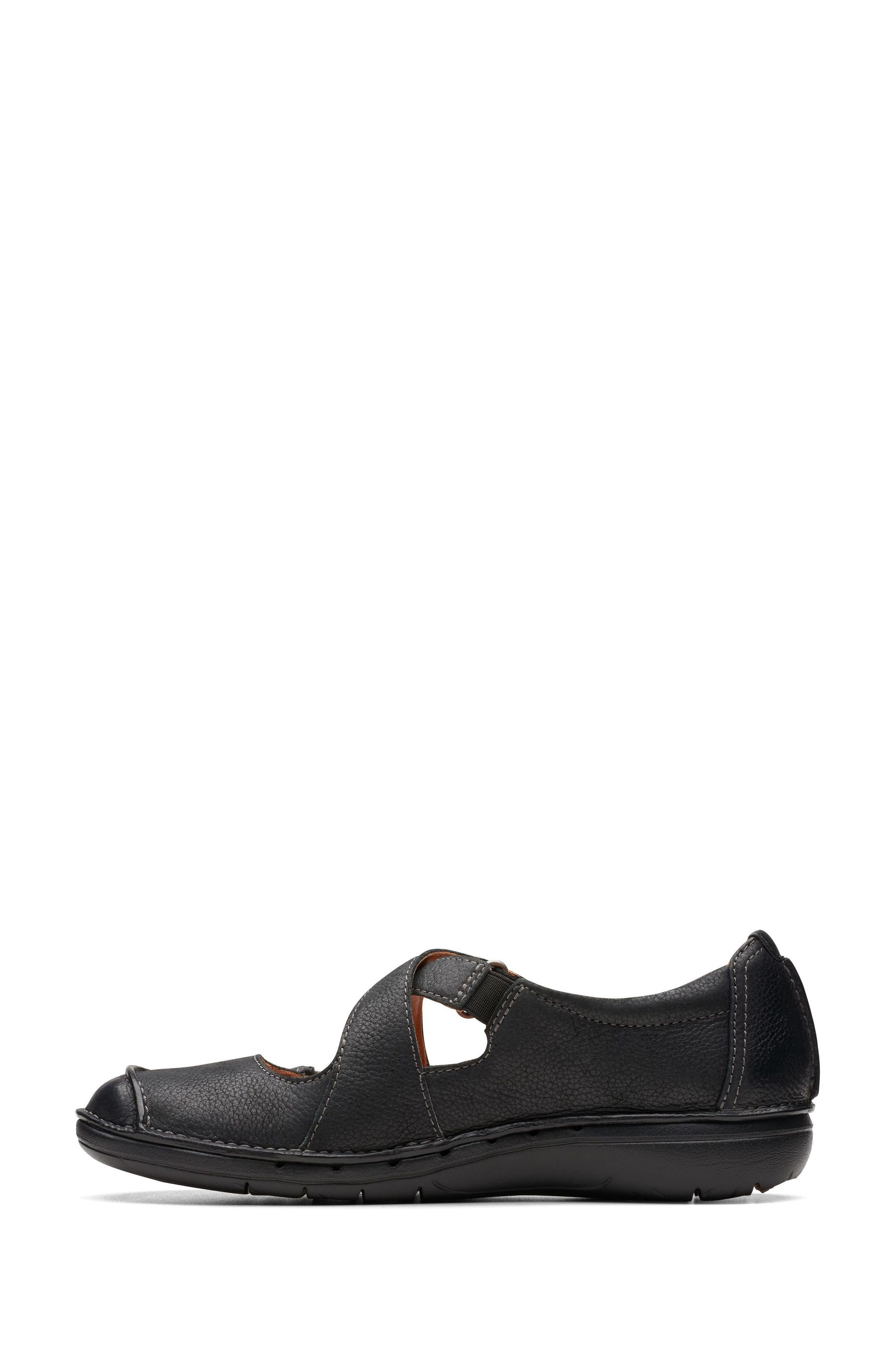 Buy Clarks Black Leather Un Loop Strap Shoes from the Next UK