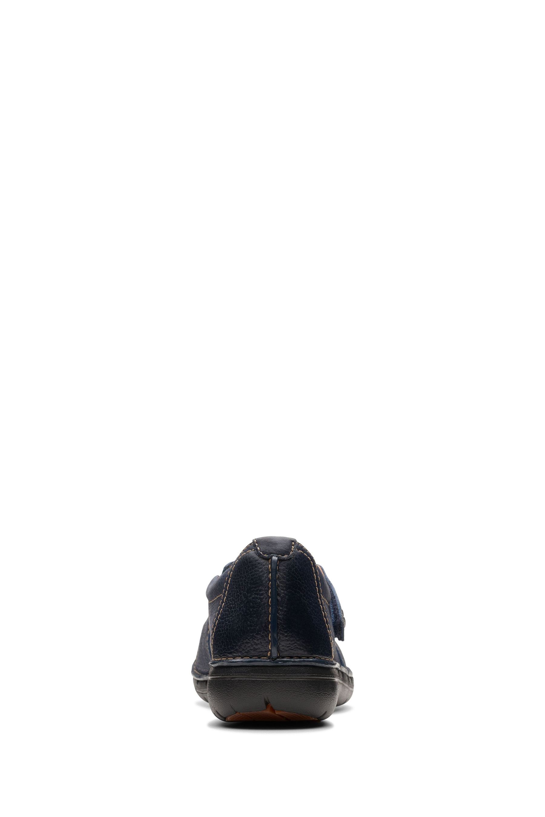 Buy Clarks Blue Leather Un Loop Strap Shoes from the Next UK