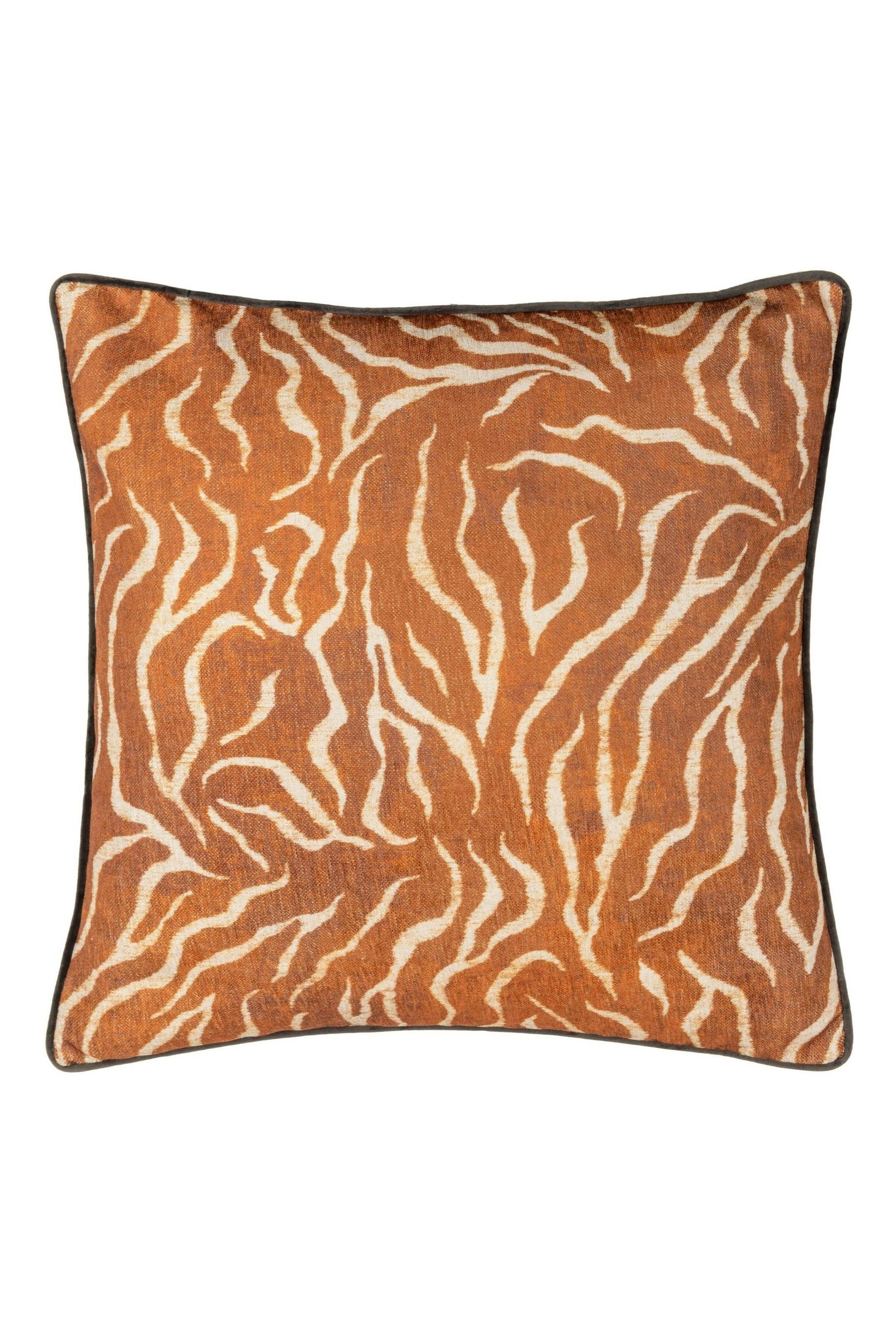 Feather print throw outlet pillows