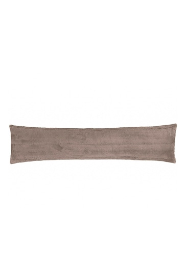 Paoletti Natural Empress Faux Fur Draught Excluder