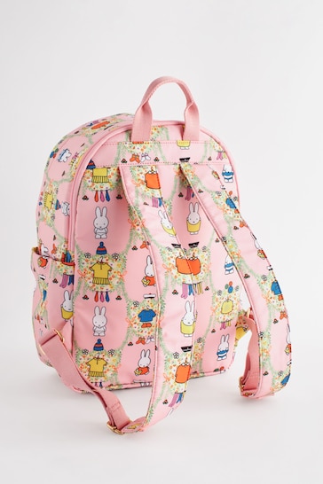 Cath Kidston Pink Miffy Print Compact Backpack