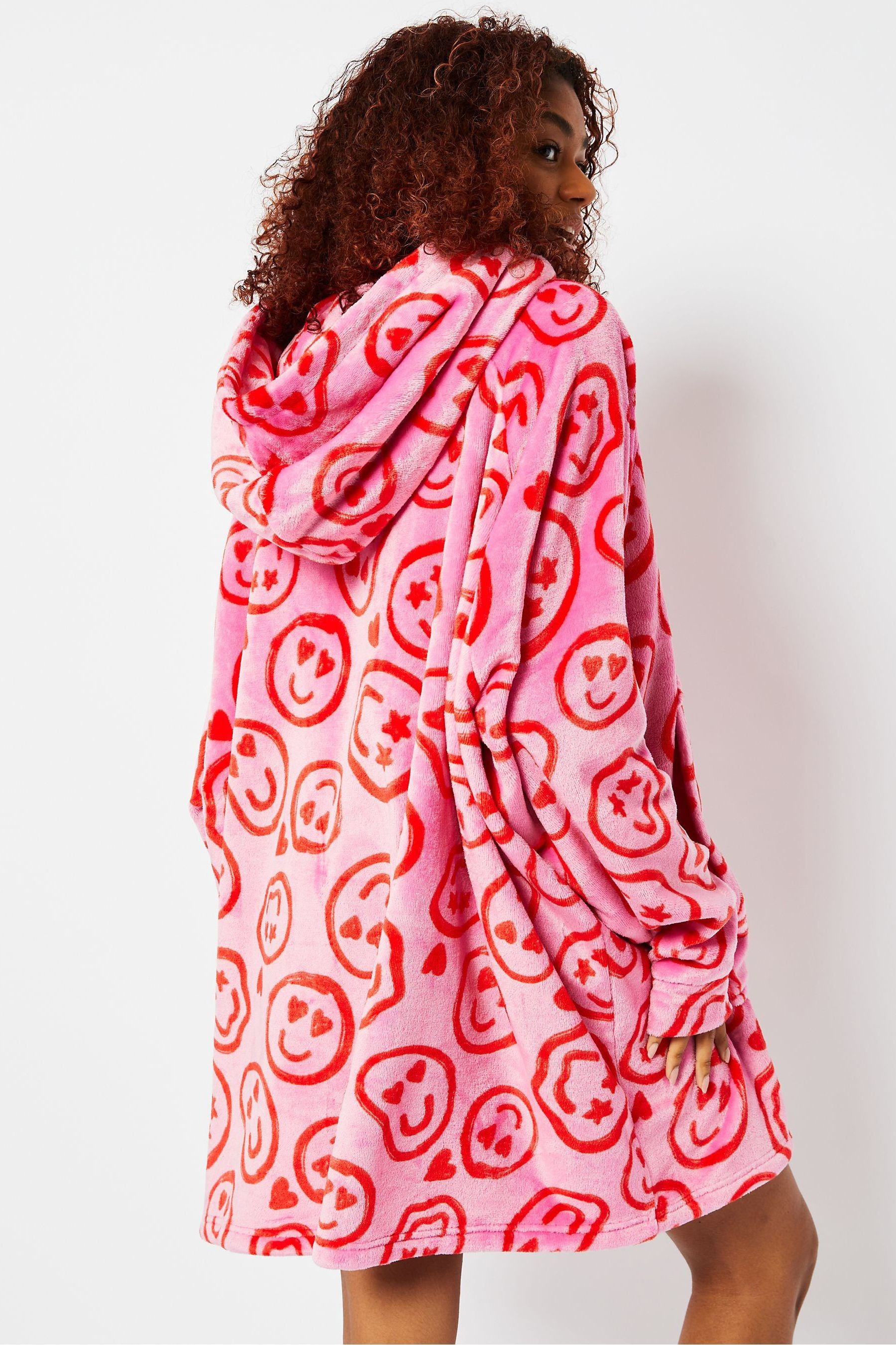 Happy face hoodie discount