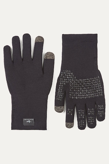 SEALSKINZ Anmer Waterproof All Weather Ultra Grip Knitted Gloves