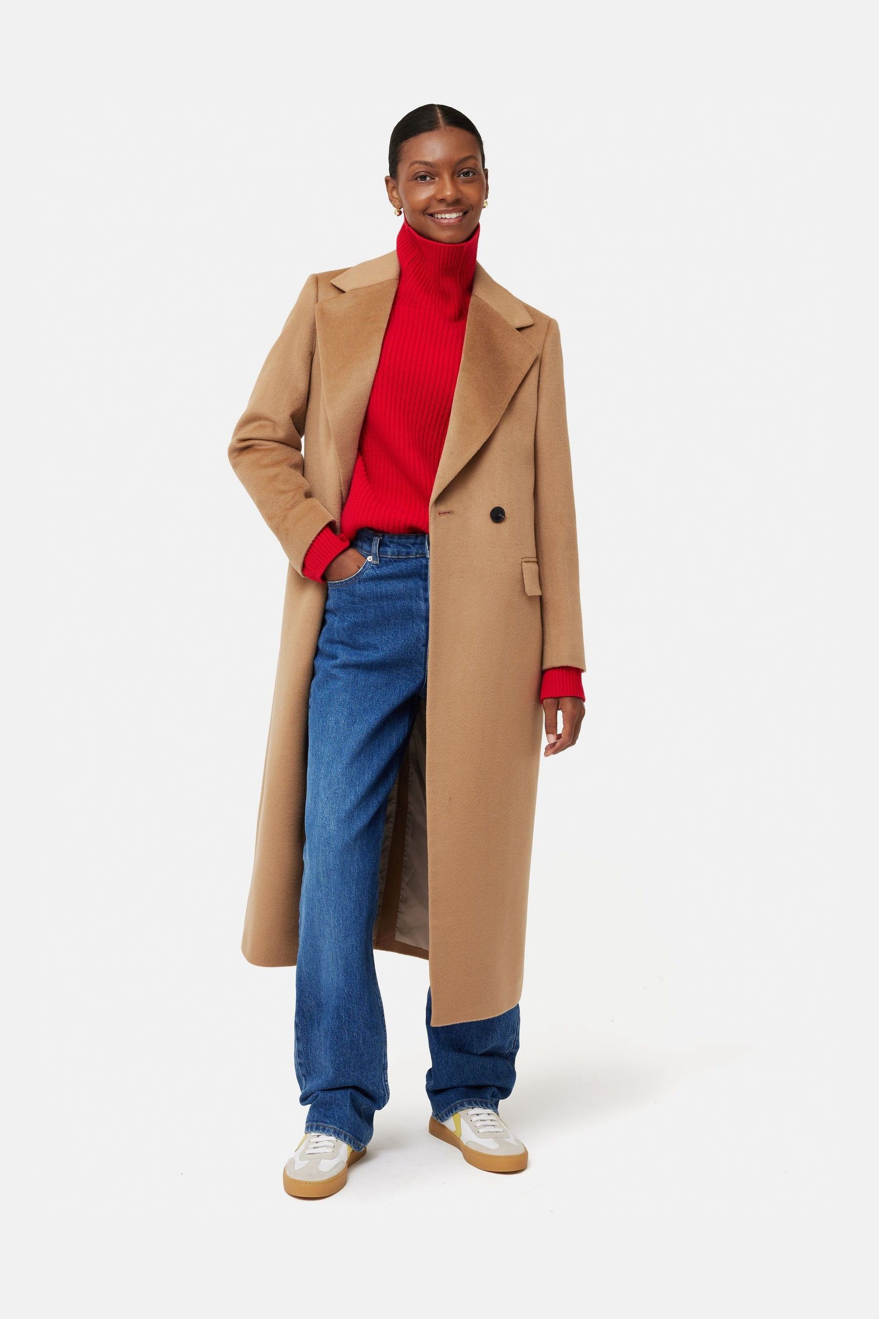 Jigsaw camel coat hotsell