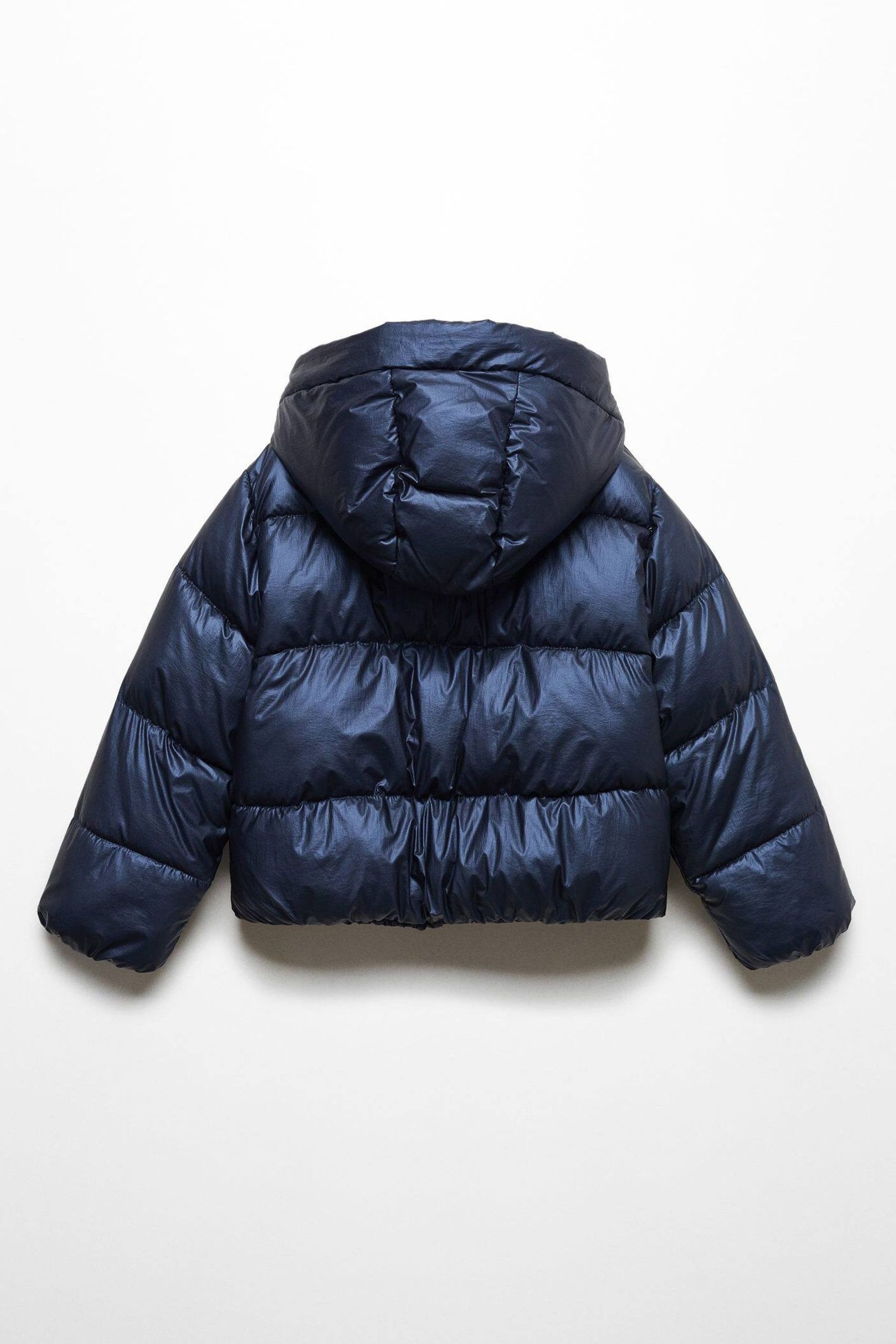 Buy Mango Blue Hood Quilted Puffer Coat from the Rs01Shops online shop