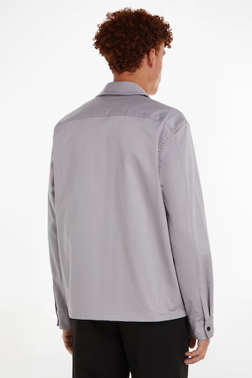 Calvin Klein Grey 3D Pocket Overshirt