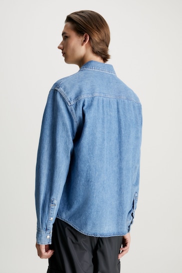 Calvin Klein Jeans Blue Shirt