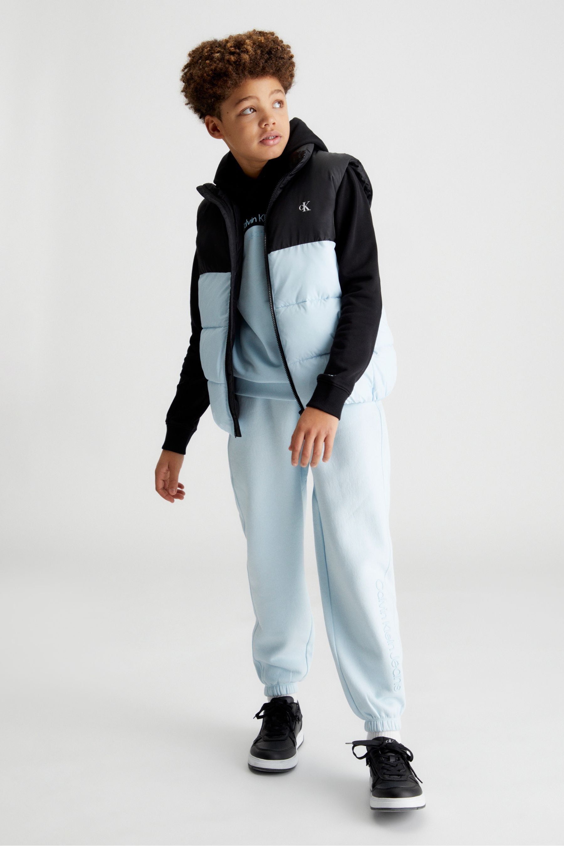 Calvin klein colour block hoodie top
