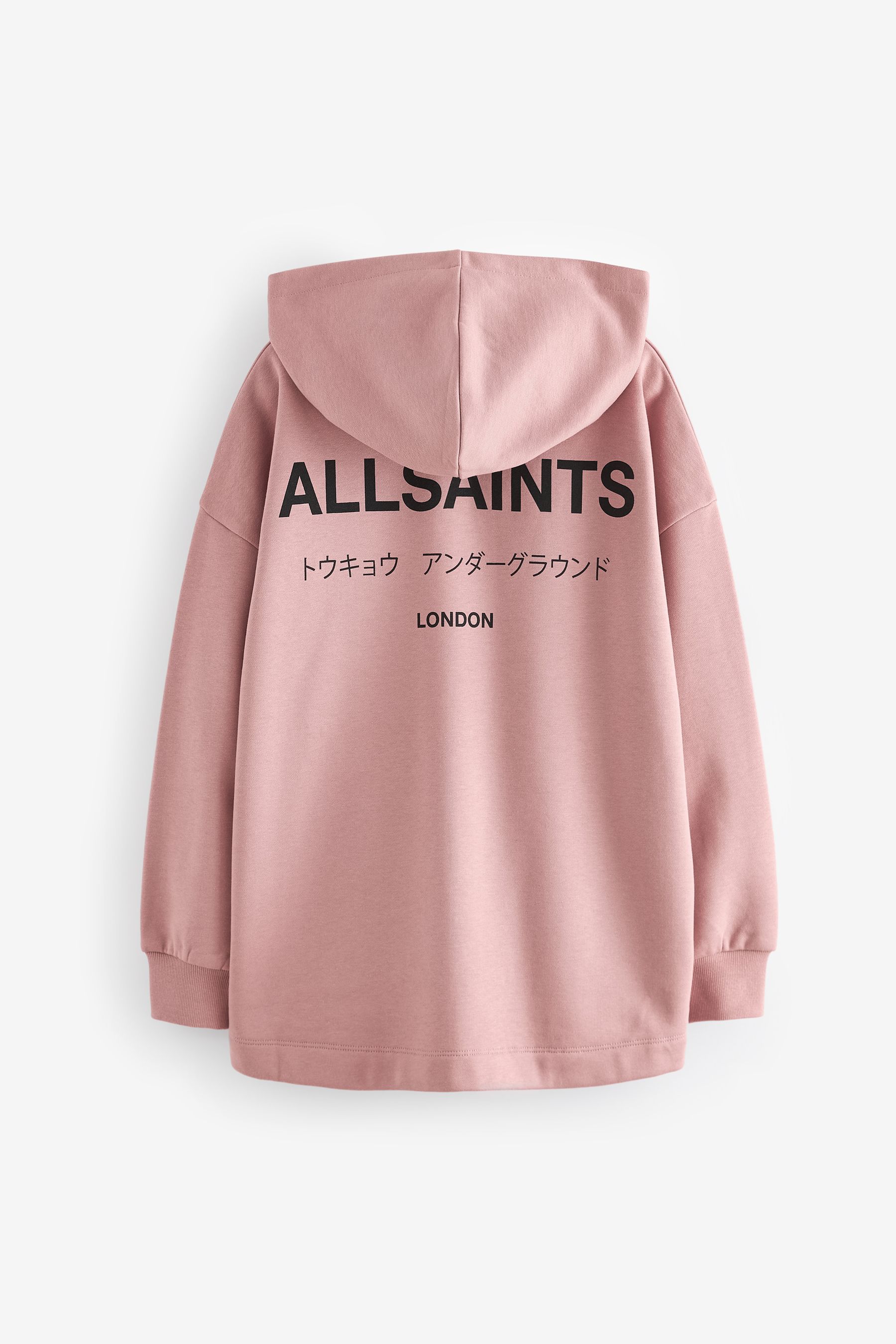 Buy smALLSAINTS Mid Pink Girls Underground Etienne 100 Cotton Hoodie from the Next UK online shop