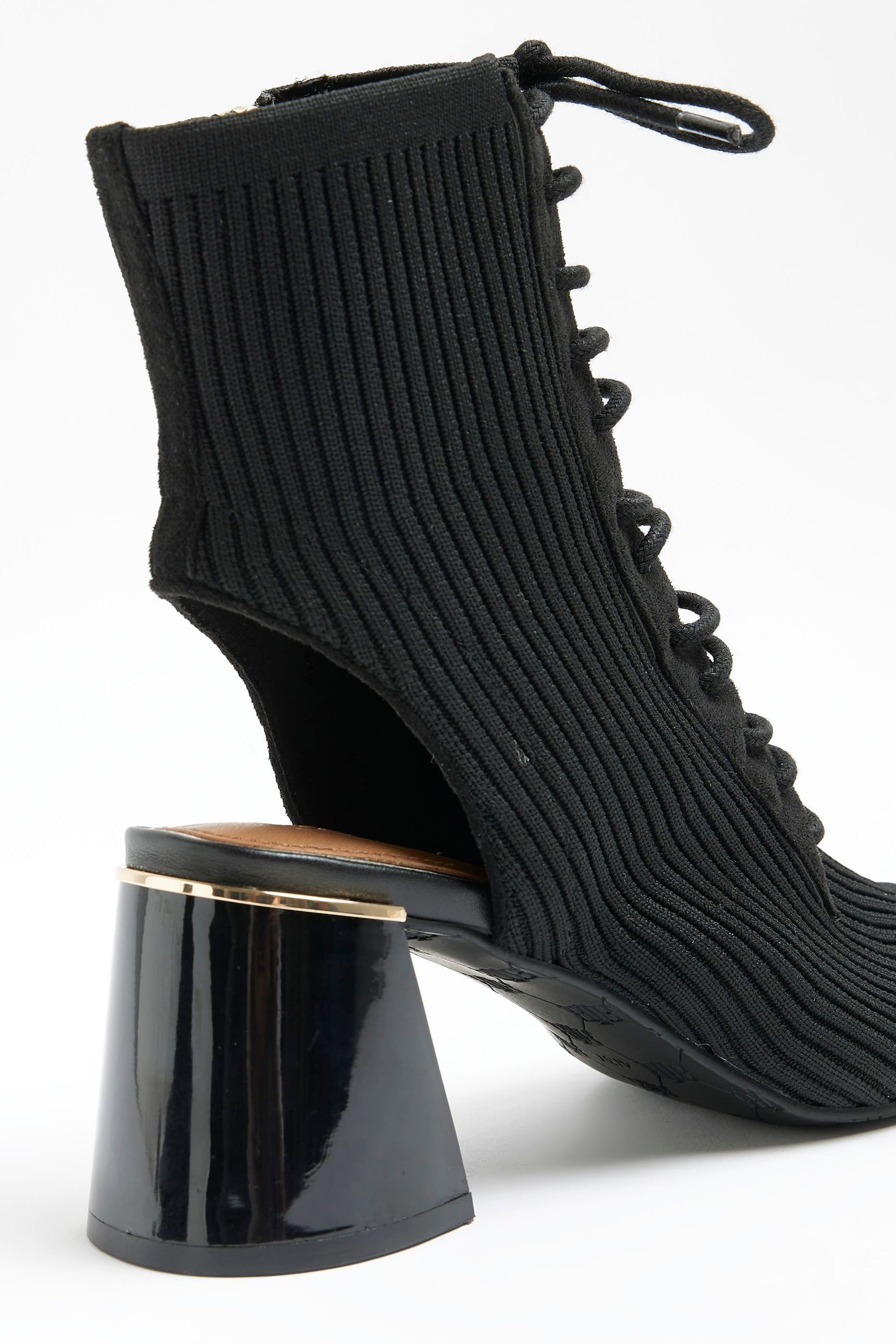 River island clearance open toe boots