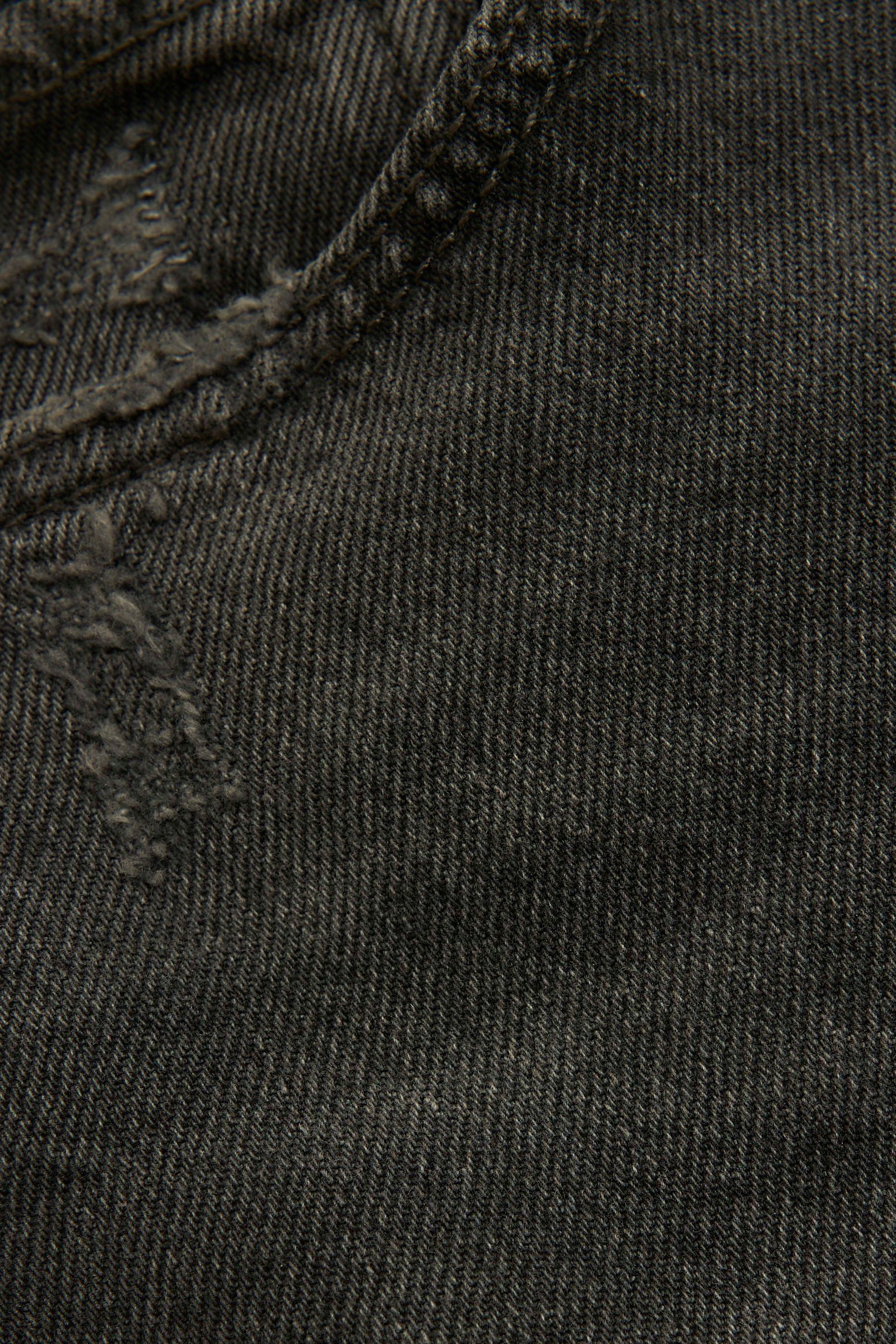 Black non stretch jeans sales
