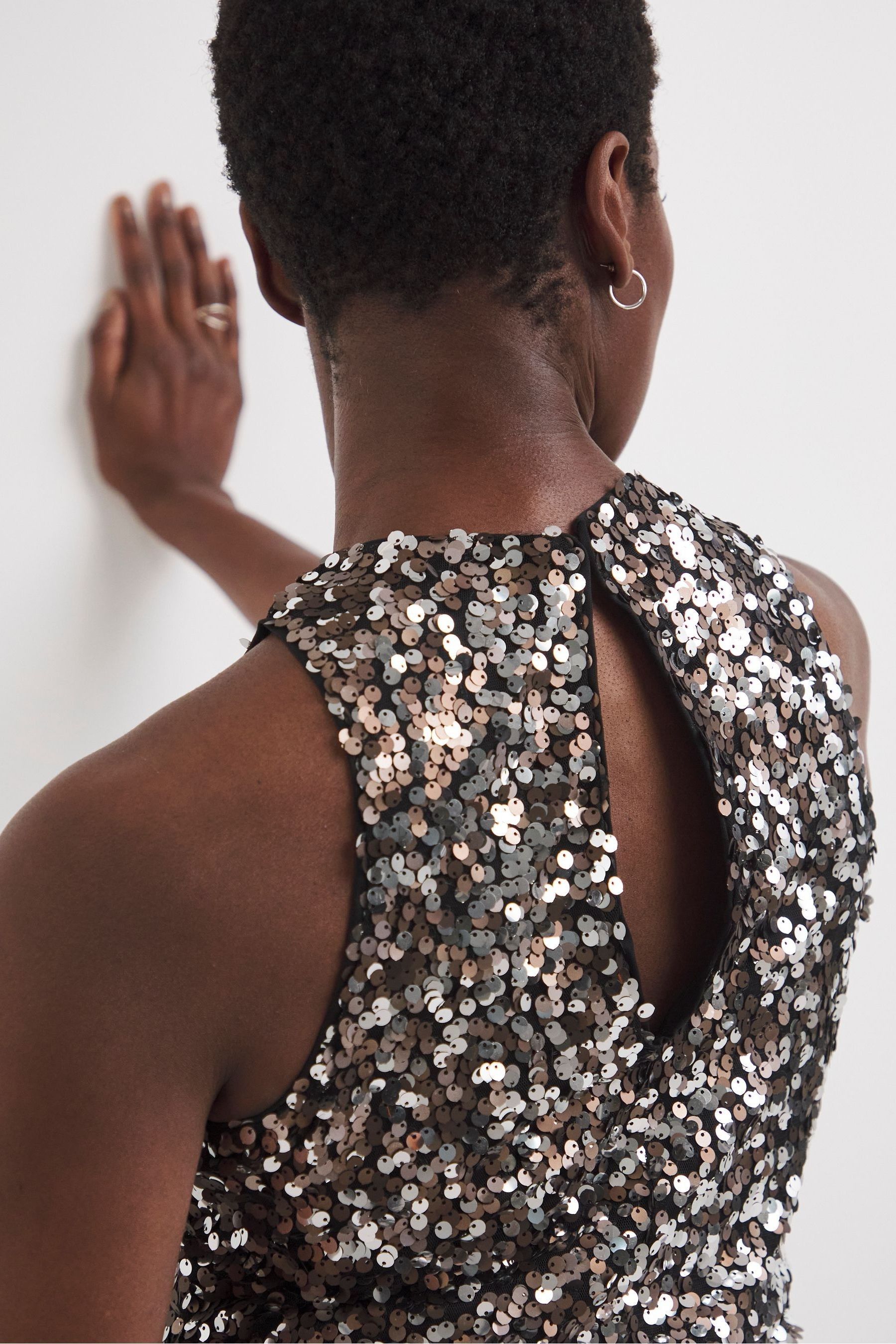 Jd williams sales silver dress